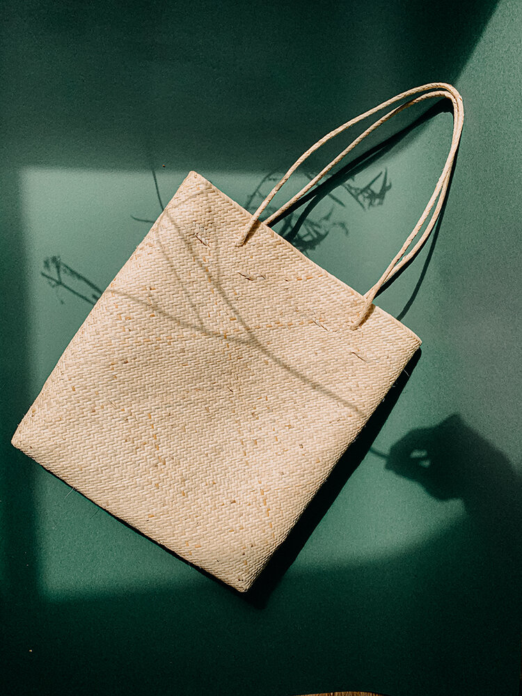 ivory tote bag
