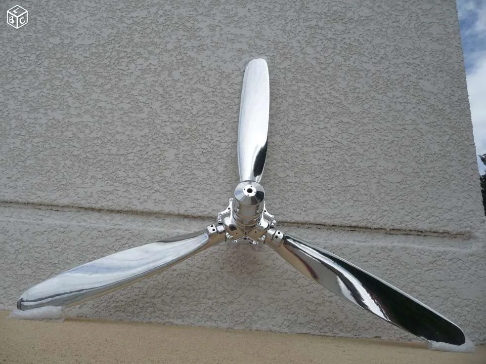 Tripale Hélice Avion Hartzell Cessna 402 poli miroir 210cm