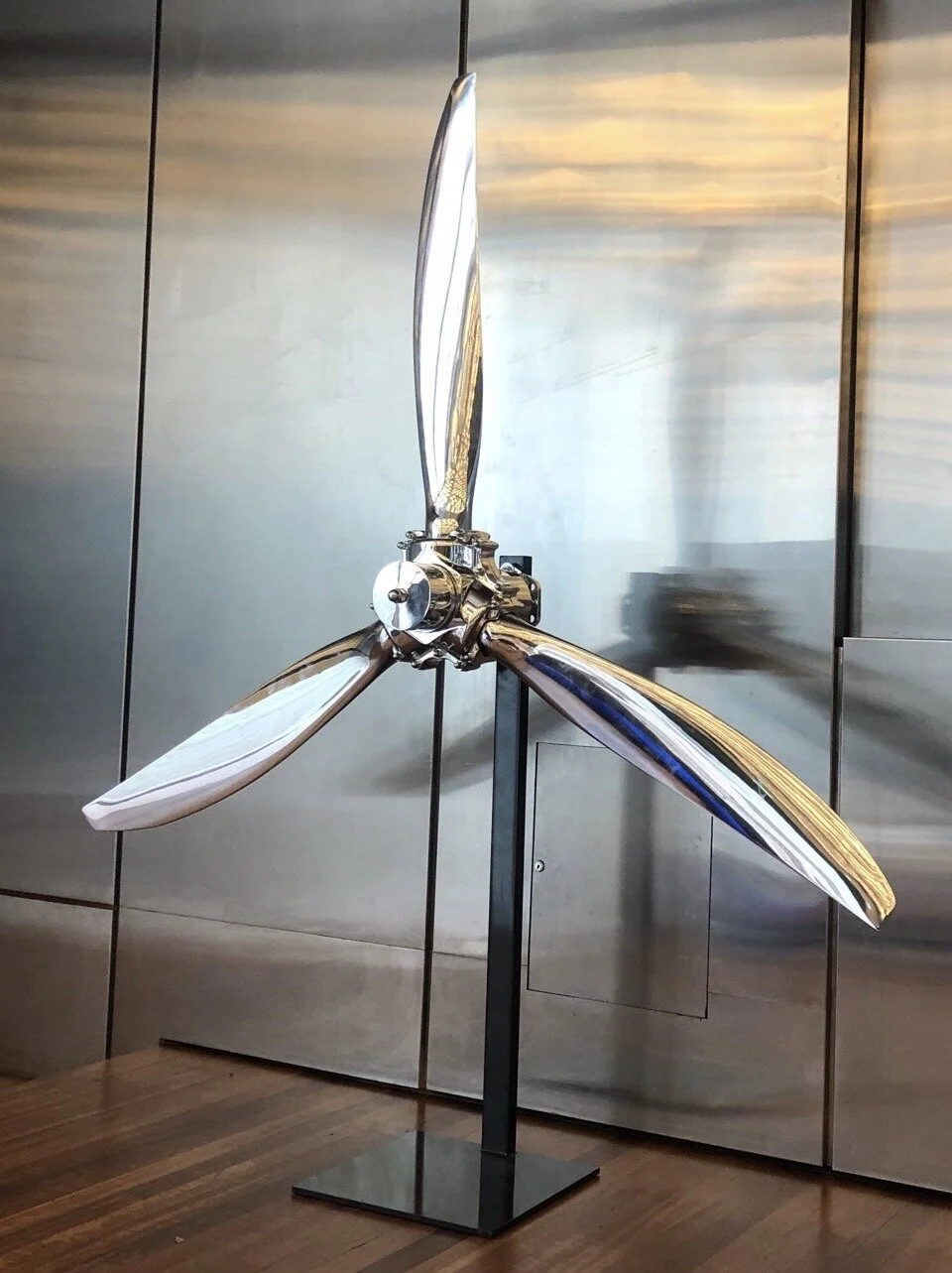 Tripale Hélice Avion Hartzell Cirrus poli miroir 220cm