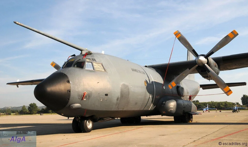 Pale Avion Hamilton C-160 Transall poli miroir 270cm