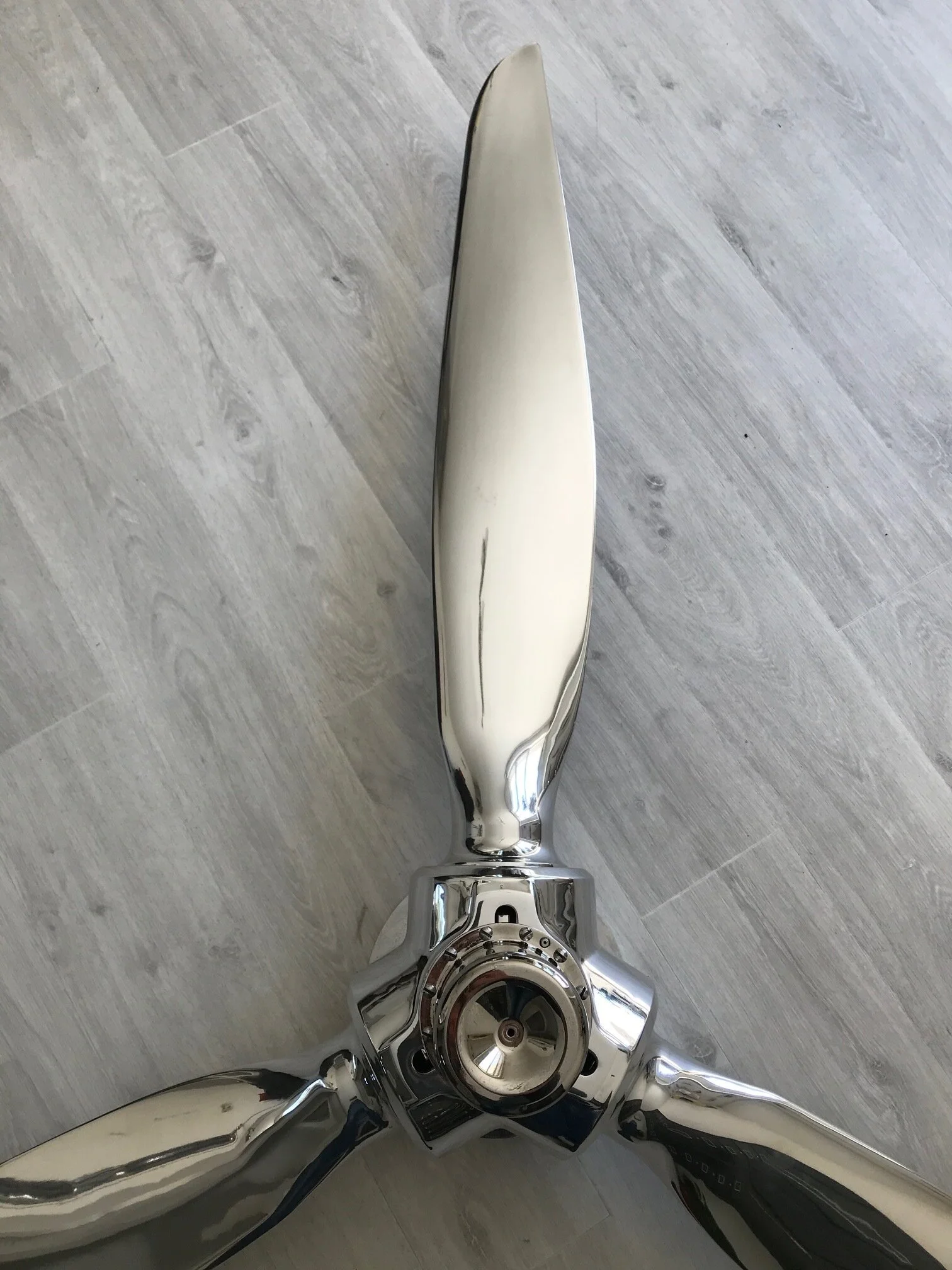 Hélice tripale blanche 8cm pour Avion Joustra Air France AERO BAZI ALBA