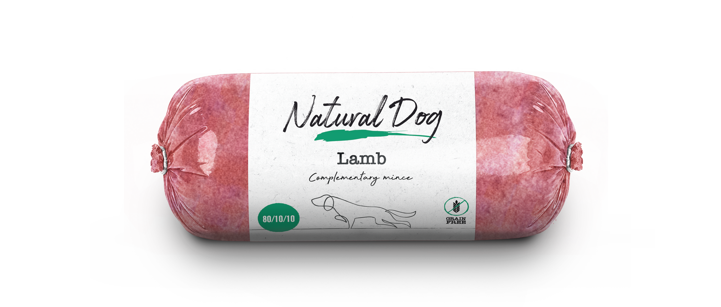 Natural Dog_Top down chub roll_Lamb.png