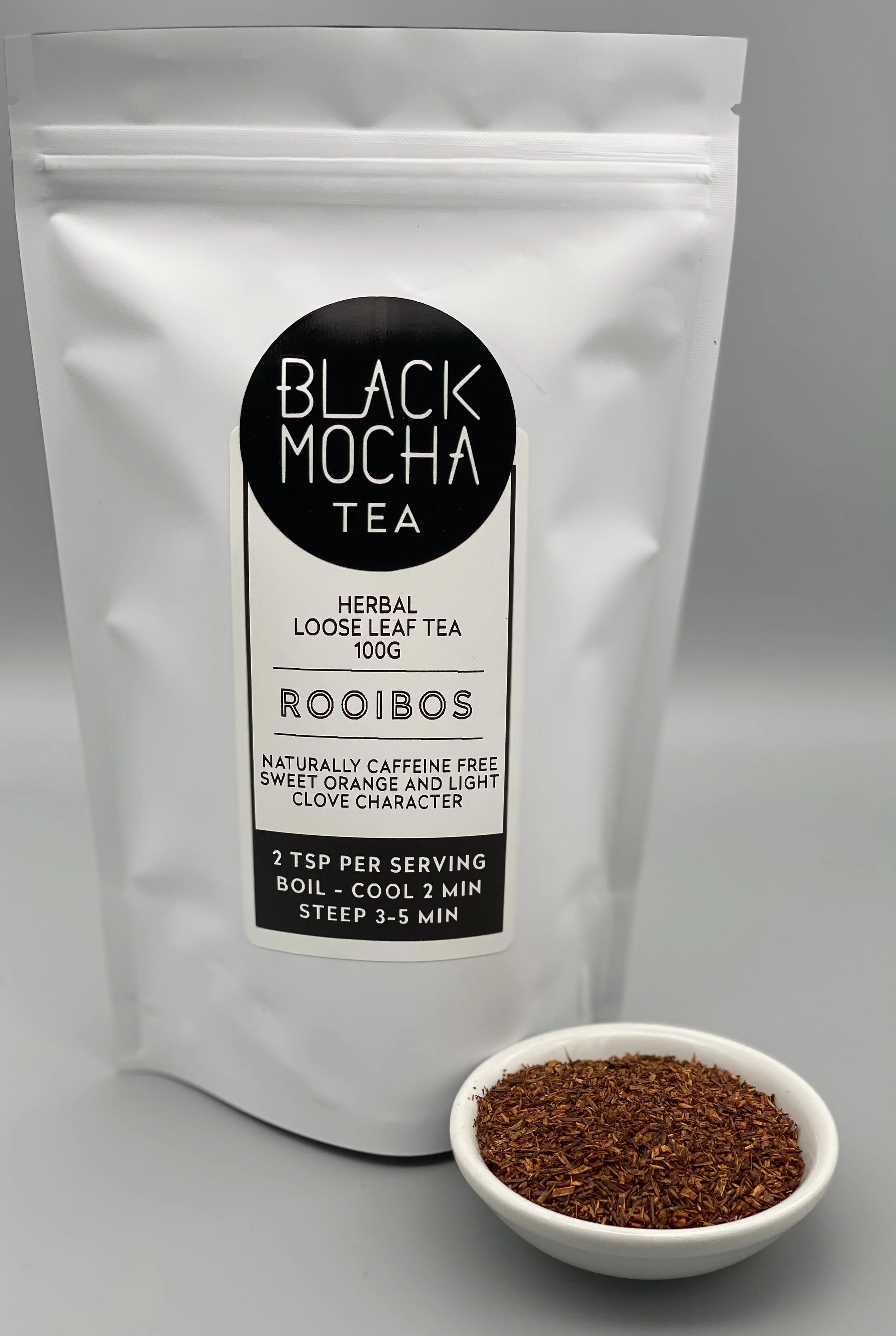 Rooibos loose leaf tea 100g — BLACK MOCHA BRIGHTON