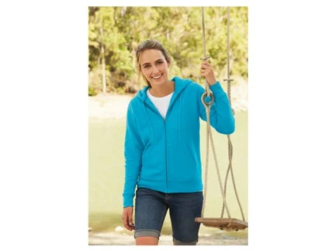 Fruit of the Loom Sapphire Blue Zip Up Hoodie