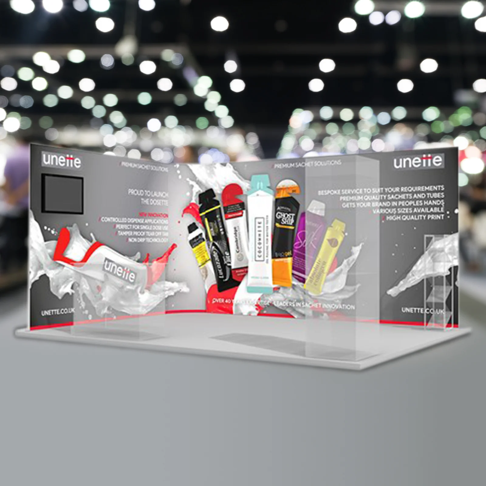 Large Format Printed Twist Exhibition Stand