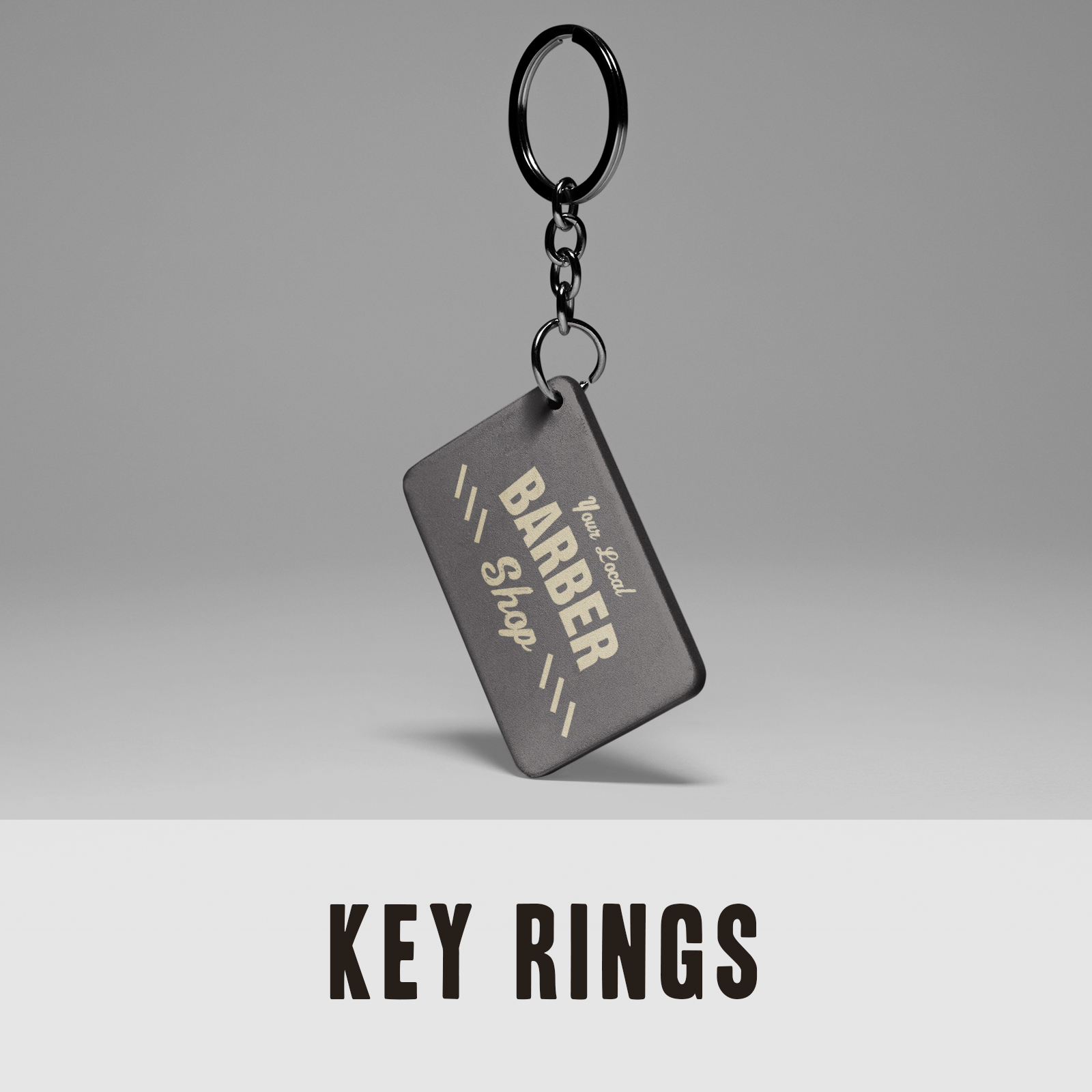 Keyrings - Barber Shop Keyring