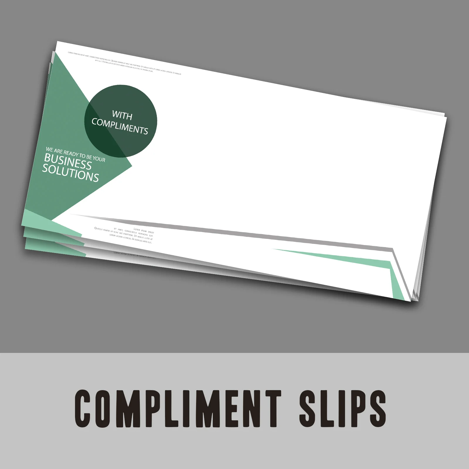Compliment Slips