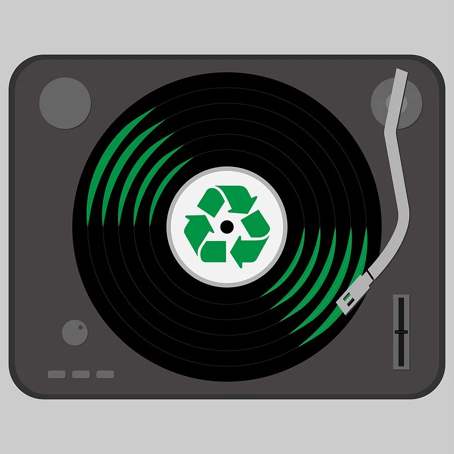 A greener approach to vinyl record production.