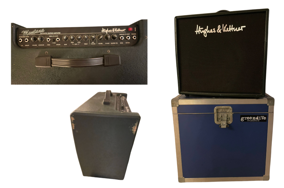 Akoestische gitaarversterker met geschiedenis