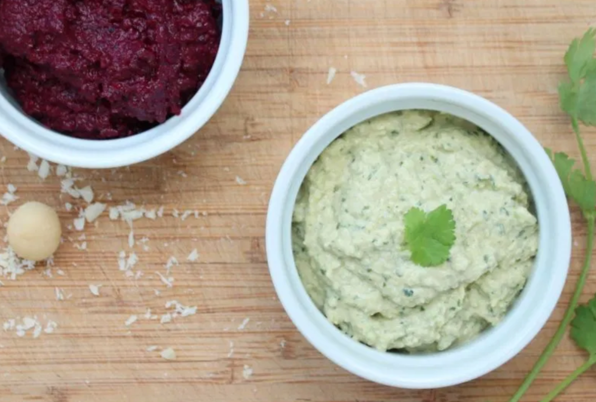 Two Delish Vegan Dips by Meredith East-Powell