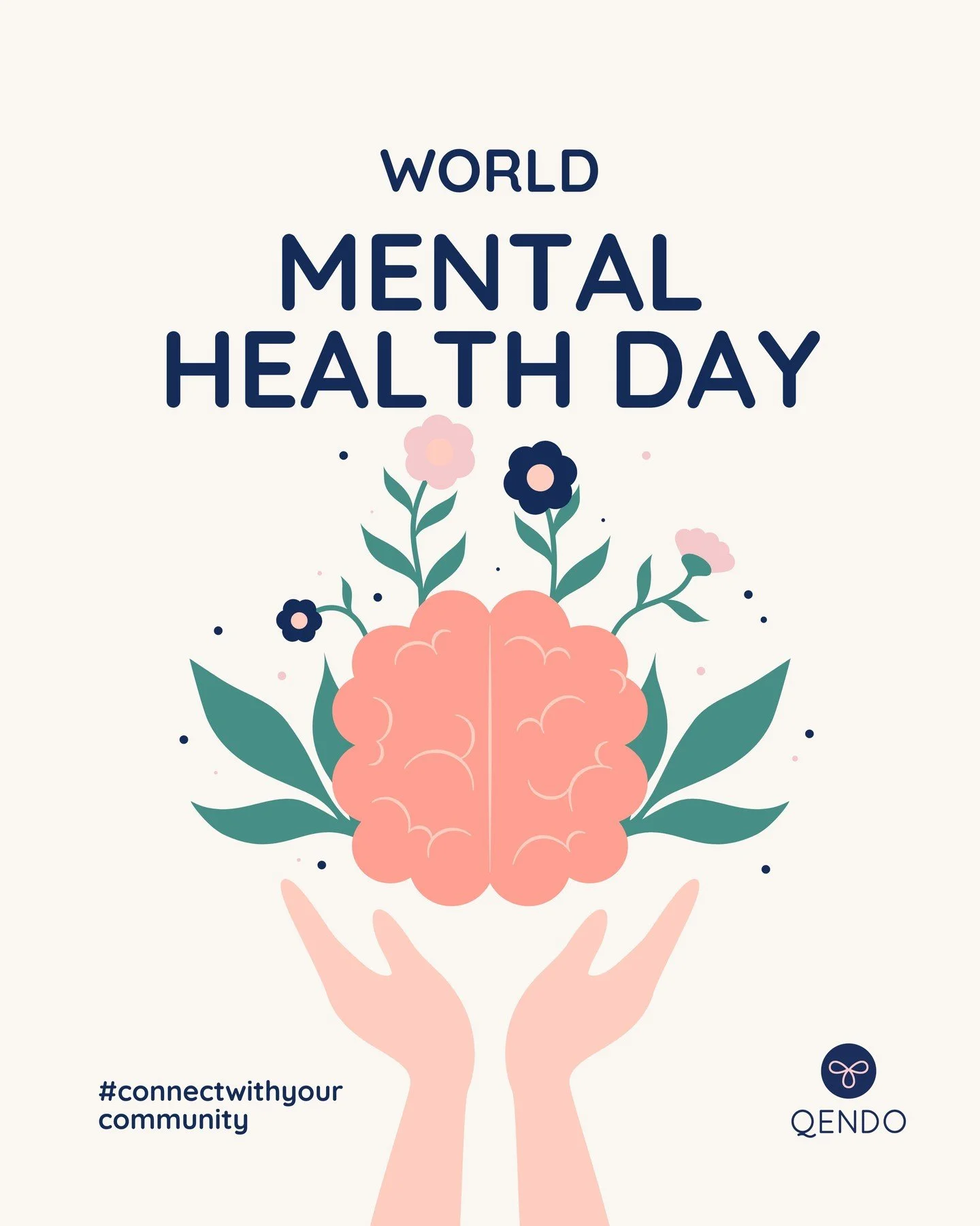 🌍✨ Today, on World Mental Health Day, we come together as the QENDO community to raise awareness and foster support for those living with Endometriosis, Adenomyosis, PCOS, and Pelvic Pain.

Living with these conditions can be a daily challenge, impa