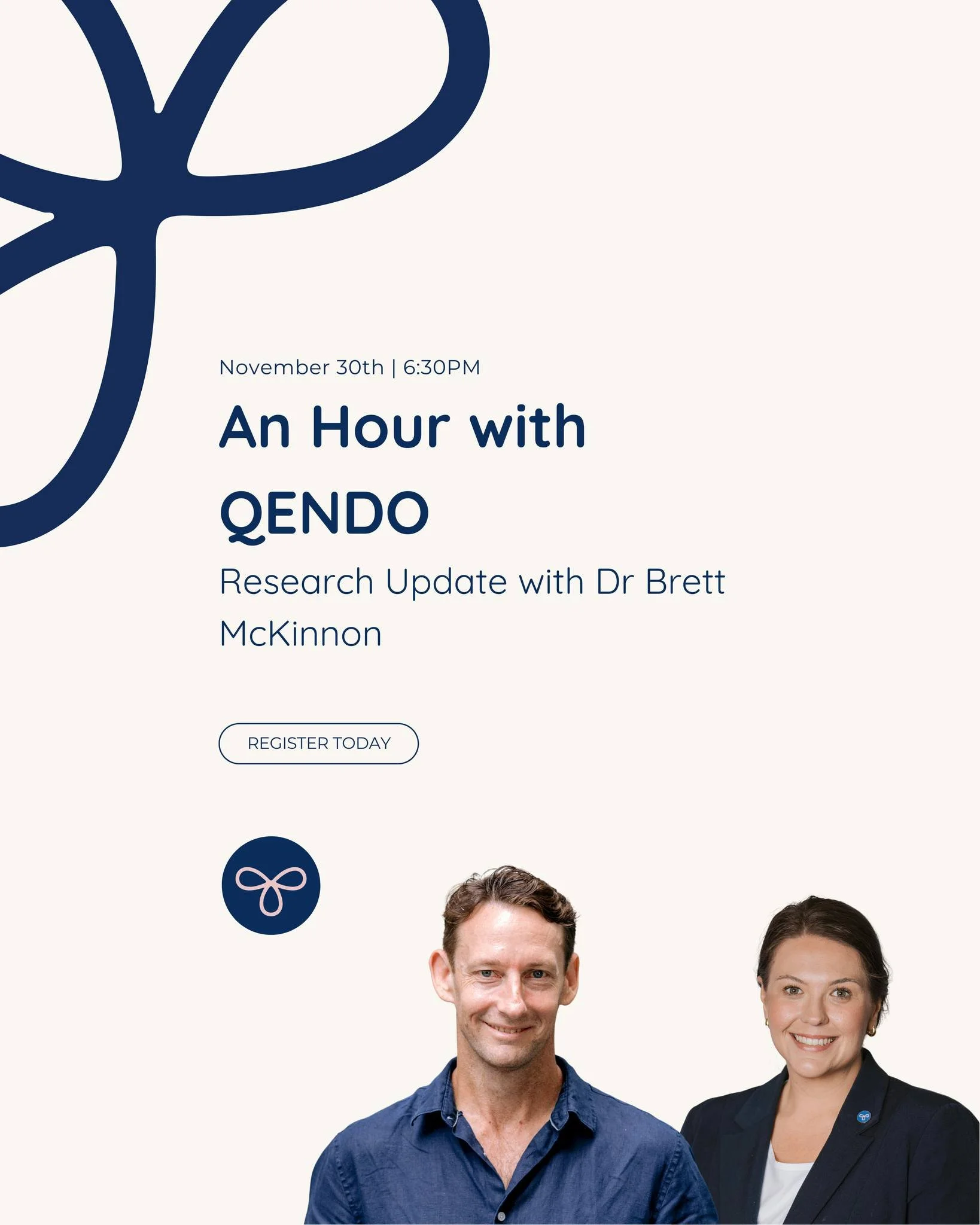 Join Us for An Hour with QENDO: Online Research Update with Dr. Brett McKinnon

Are you interested in the latest advancements in endometriosis research? Don&rsquo;t miss this exclusive opportunity to hear from Dr. Brett McKinnon.

🗓️ Thursday 30 Oct