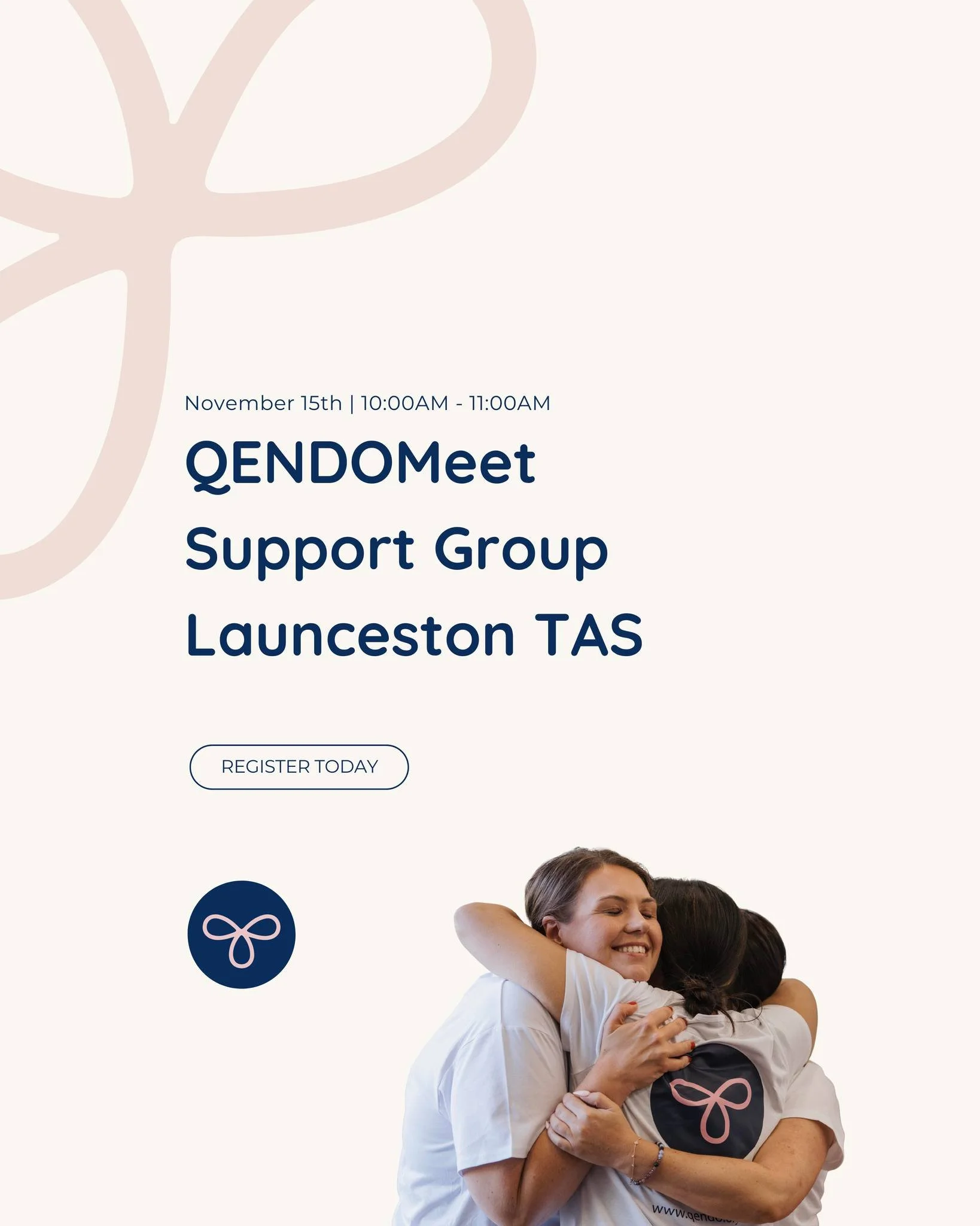 Join Hobart Facilitator Hannah for a QENDO Meet in Launceston!

QENDOMeets are welcoming face-to-face support groups for anyone affected by endometriosis, adenomyosis, PCOS, or infertility. These gatherings provide a compassionate and safe environmen