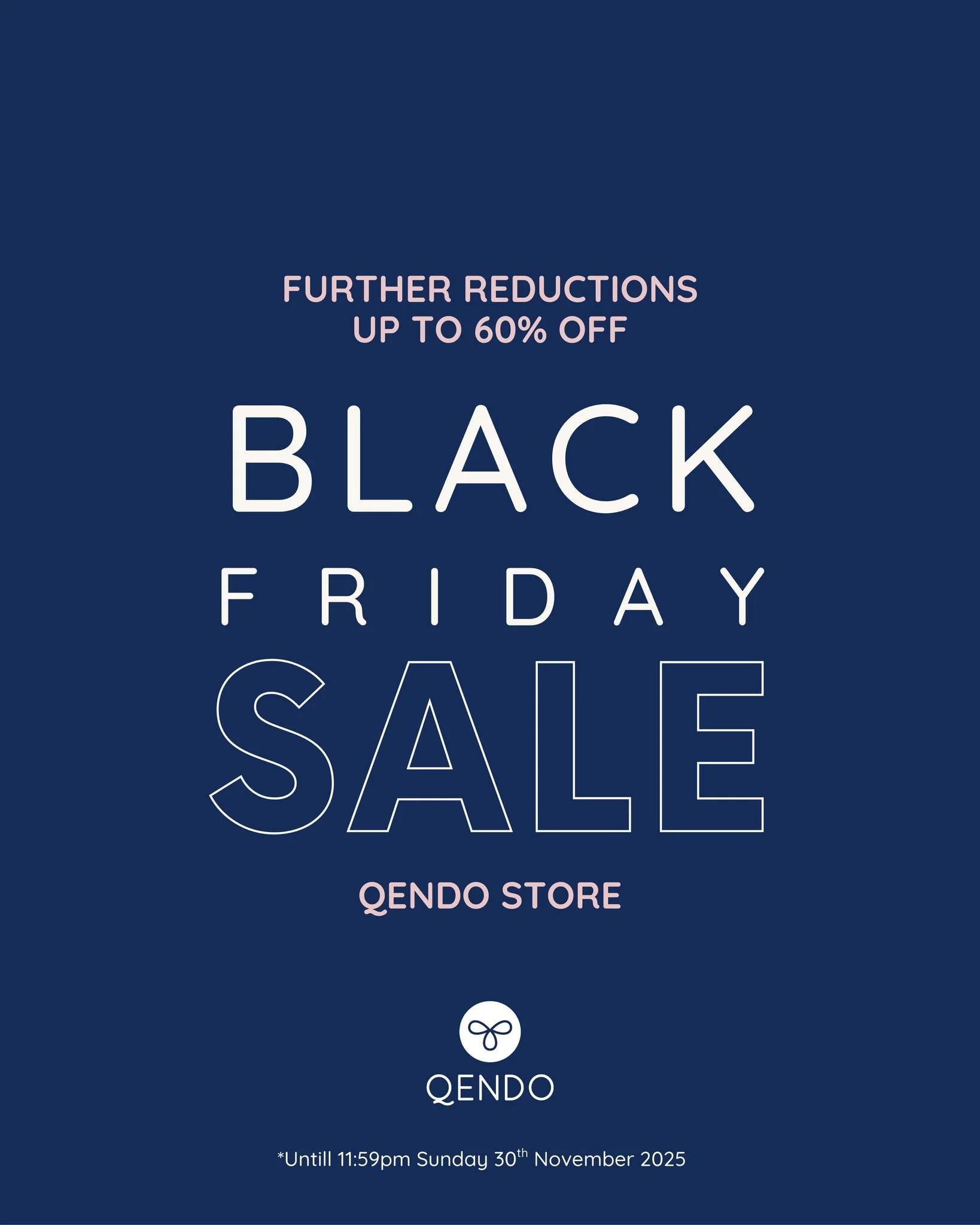 🚨 Black Friday Sale Alert! 🚨

We've done further reductions on a wide range of products at the QENDO Shop. 

These further reductions are valid until 11:59 PM Sunday 30th of November. 

Items included:
- PJ Bamboo Sets 
- Tens Machines
- Heat Packs