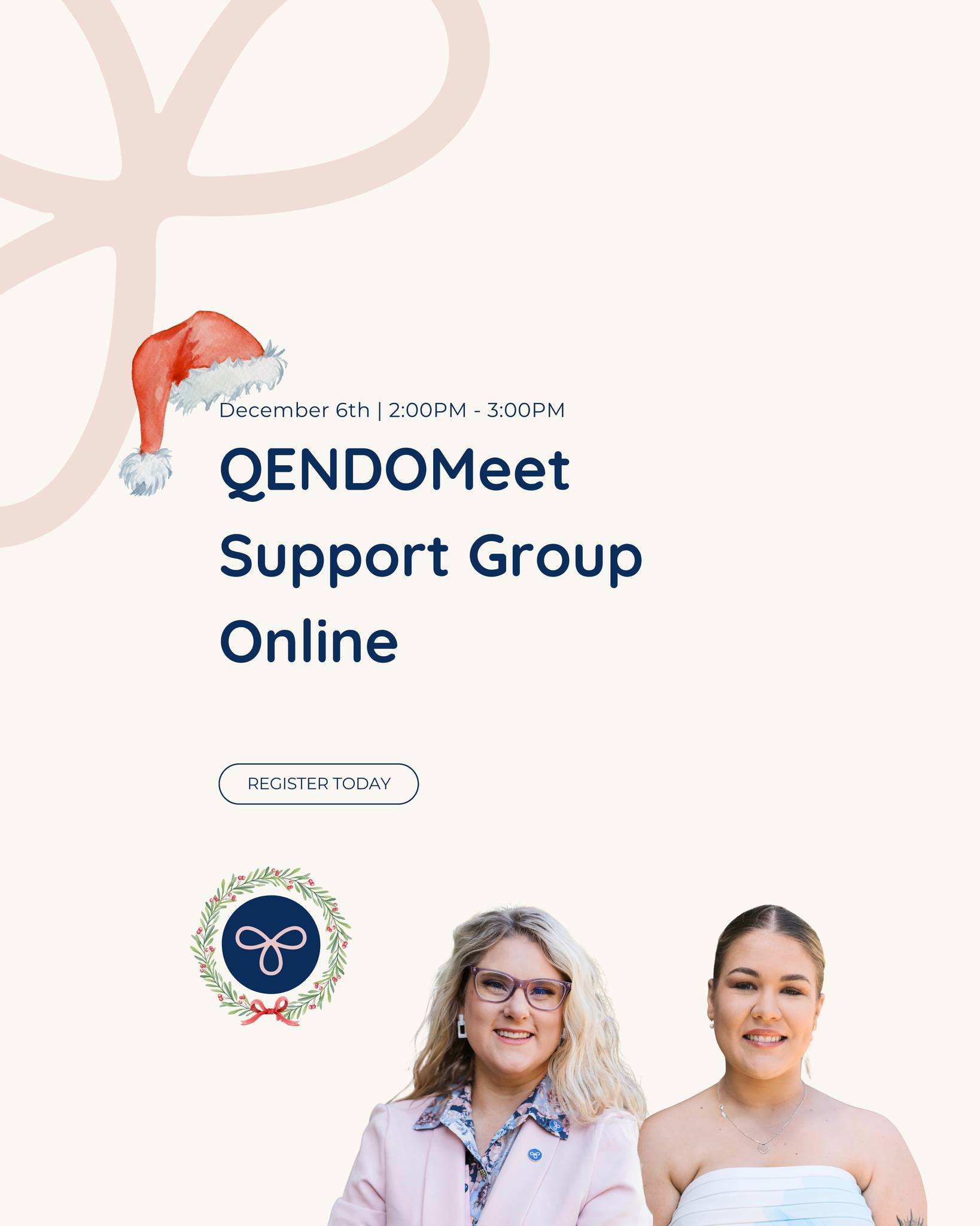 🎄 QENDO Meet Christmas Edition &ndash; Online 🎄

Join Ash and Scout for a special Christmas edition of our online QENDO Meet! ✨

Celebrate the festive season in a safe, compassionate space for anyone affected by endometriosis, adenomyosis, PCOS, in