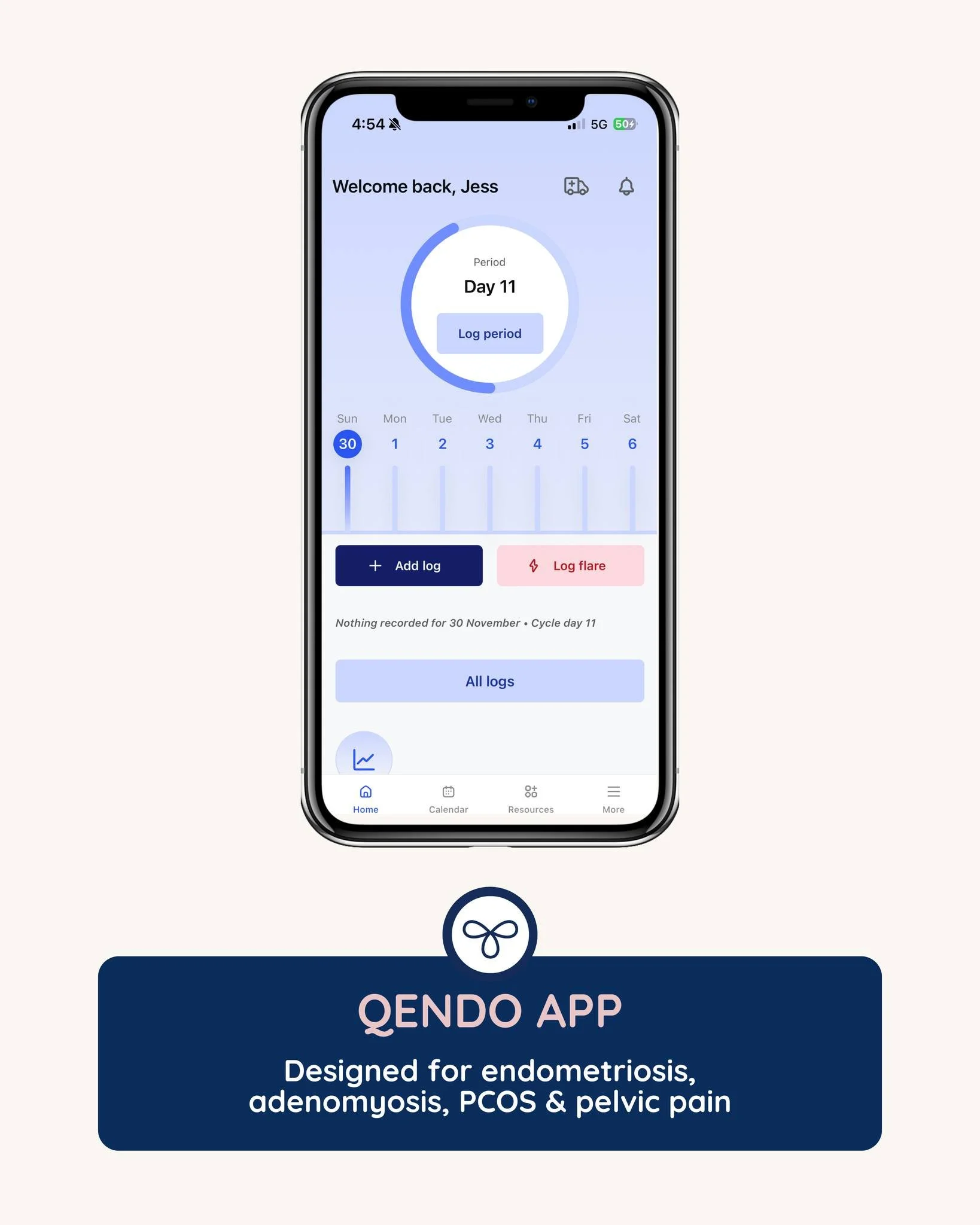 🌟 The Wait is Over! The NEW QENDO App is Here! 🌟

Our QENDO App is completely FREE, built with our community&rsquo;s voice, and has been designed especially for endometriosis, adenomyosis, PCOS, and pelvic pain.

What&rsquo;s new?
🔹 Streamlined se