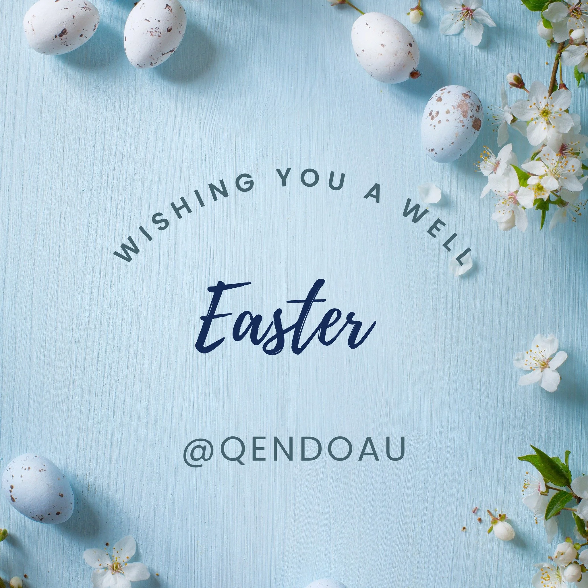 Happy Easter from QENDO 🐣

From all of us at QENDO, we wish you and your loved ones a very Happy Easter.
Easter can be a time to pause, reconnect, and spend time with the people who gather around us &mdash; family, friends, and the communities that 