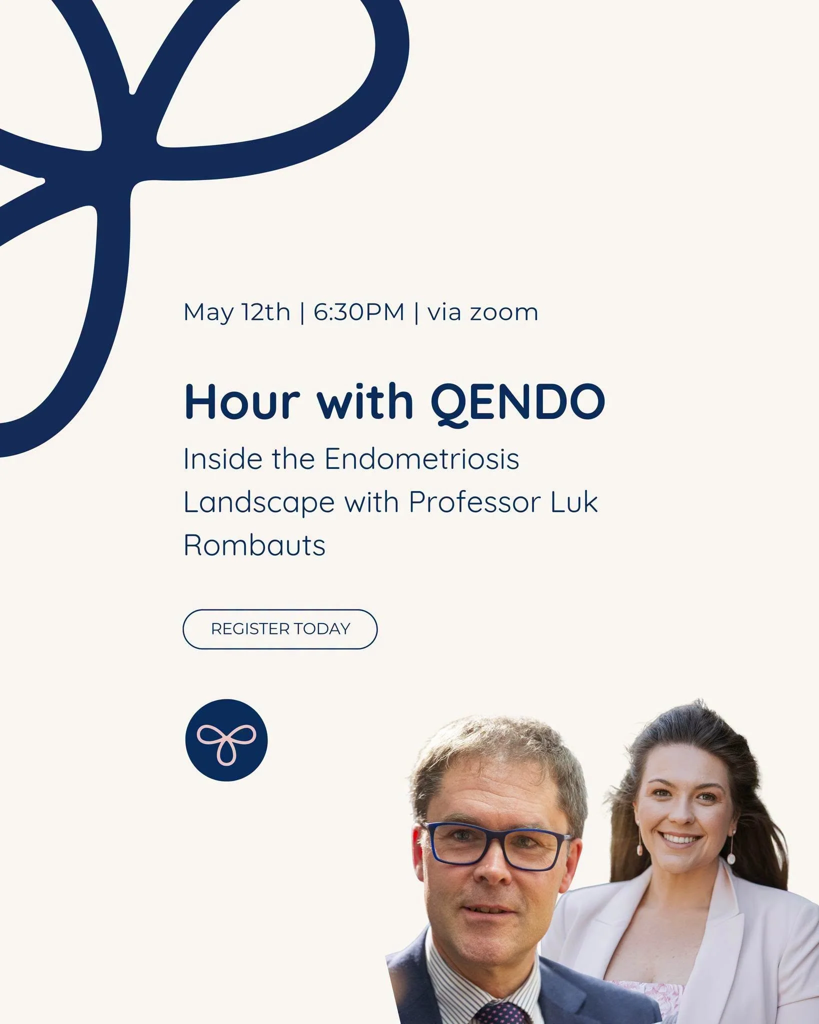 💬 Hour with QENDO
Inside the Endometriosis Landscape with Professor Luk Rombauts
🗓 Tuesday 12 May 2026 | ⏰ 6:30pm &ndash; 7:30pm
💻 Online via Zoom

Endometriosis is a complex, often misunderstood condition that continues to evolve in both research
