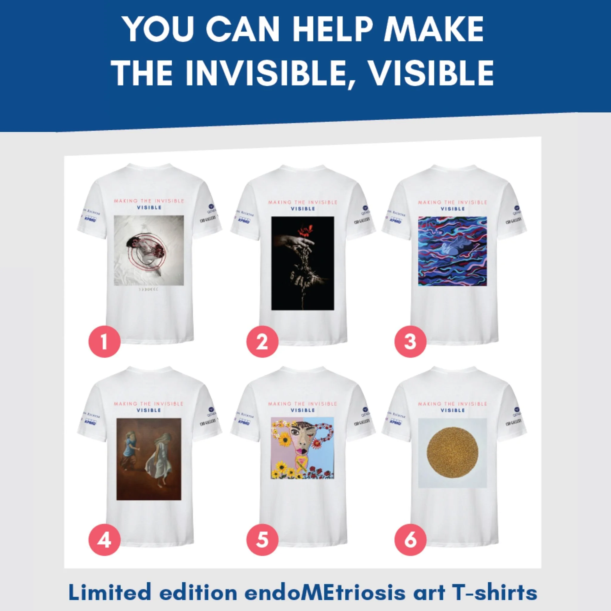 Art meets advocacy 💙

After the endoMEtriosis Art Competition in Sydney (March 2026), selected artworks have been turned into t-shirts to help keep these stories visible.

Wear the message. Start conversations. Support the community.

Shop now: http