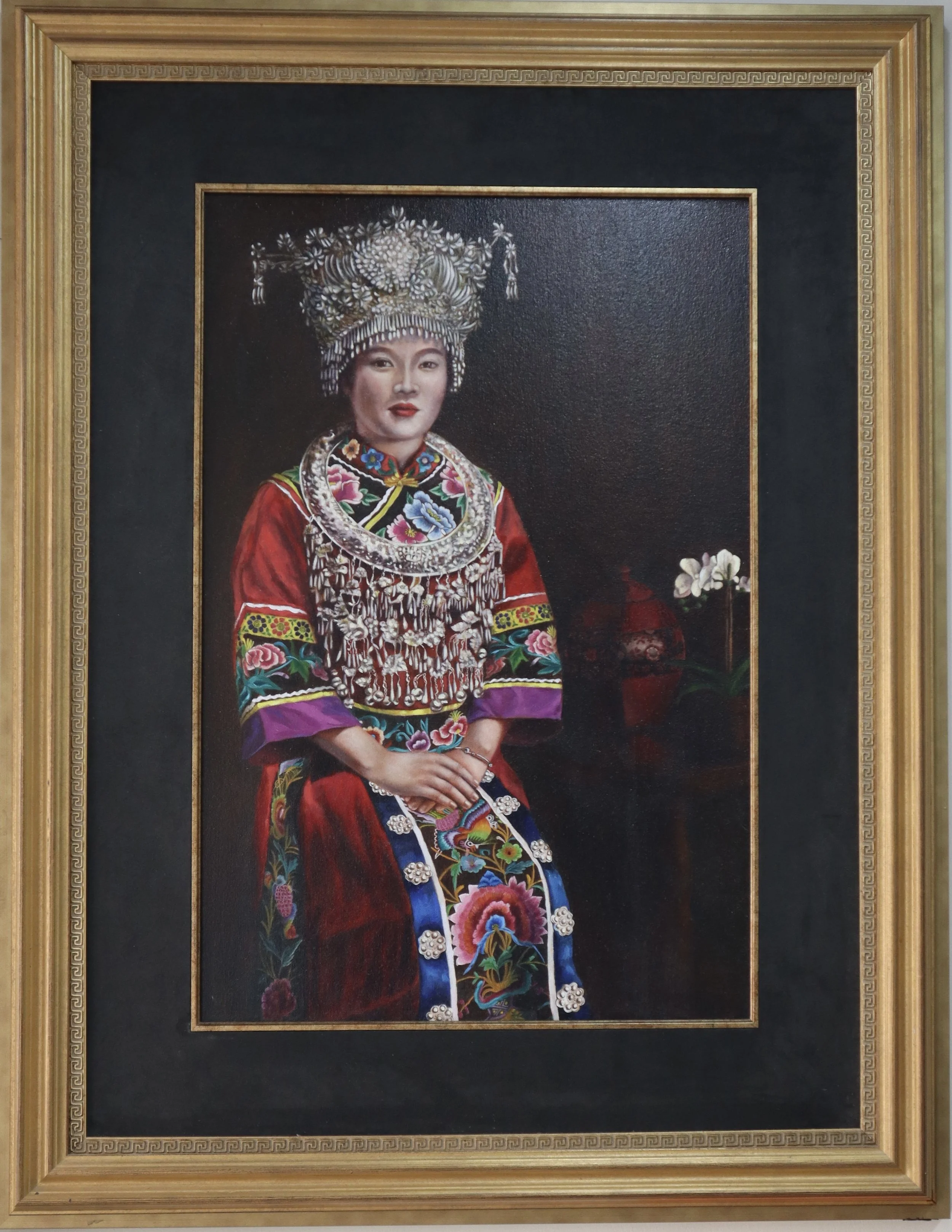 The portrait of young Girl in Miao - XiuXiu Ma