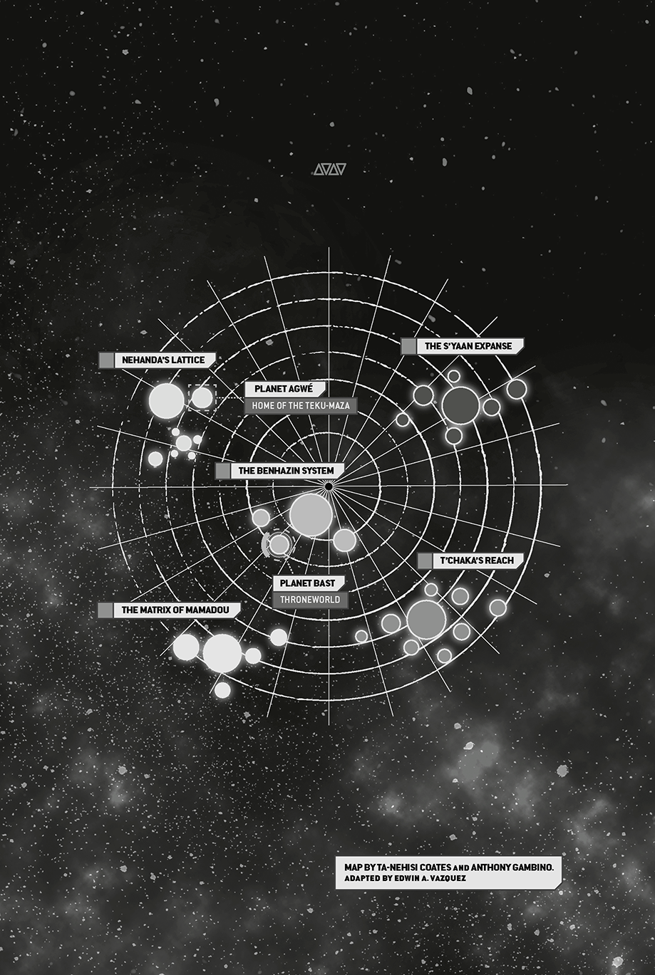 Black Panther: The Intergalactic Empire of Wakanda: MAP