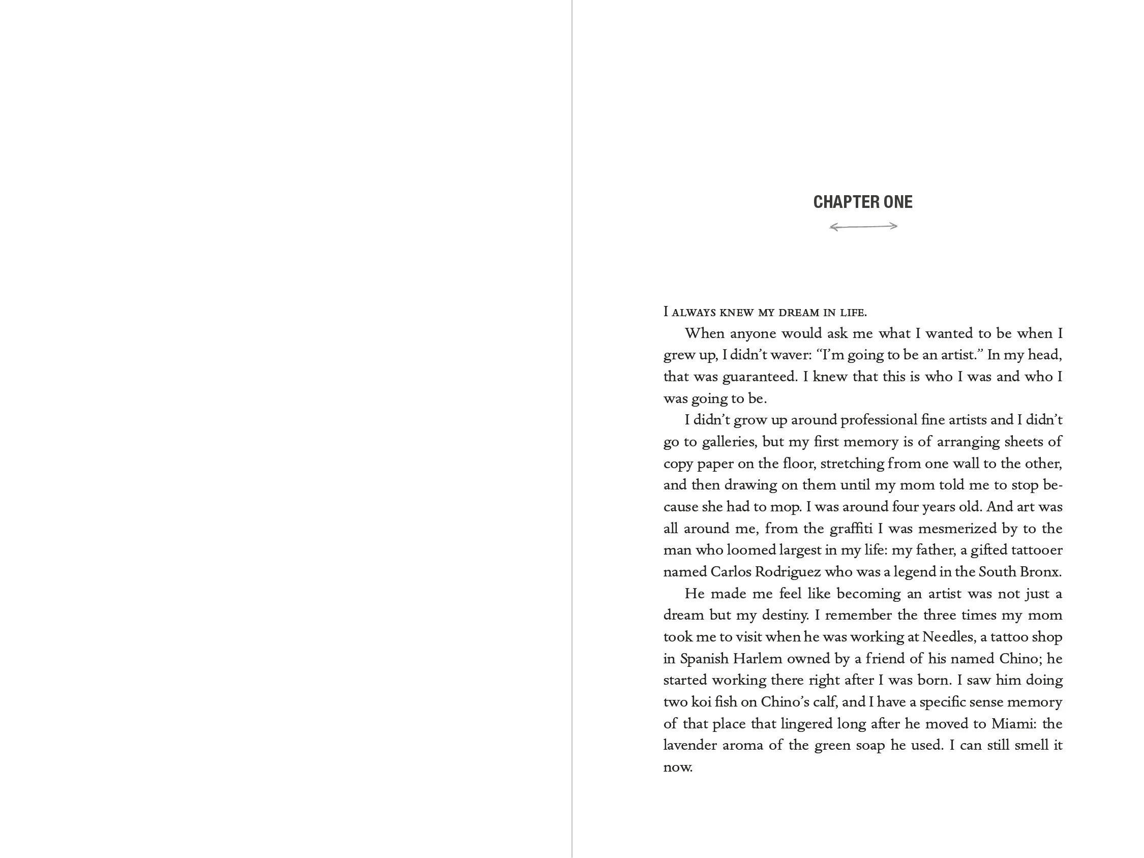  Main body text font applied: Dante.  