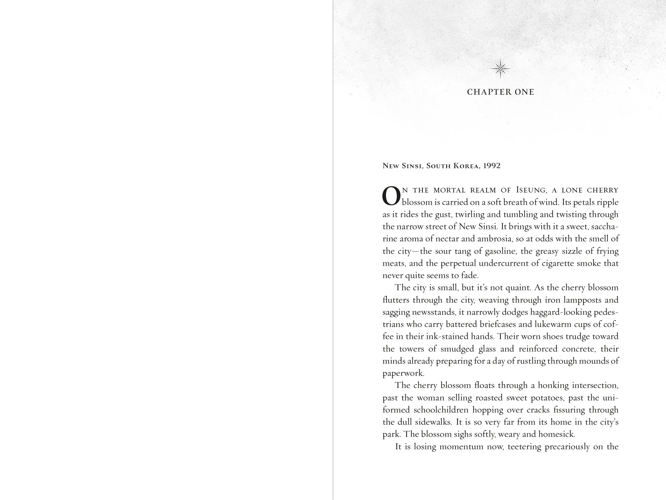  Main body text font applied: Requiem.  