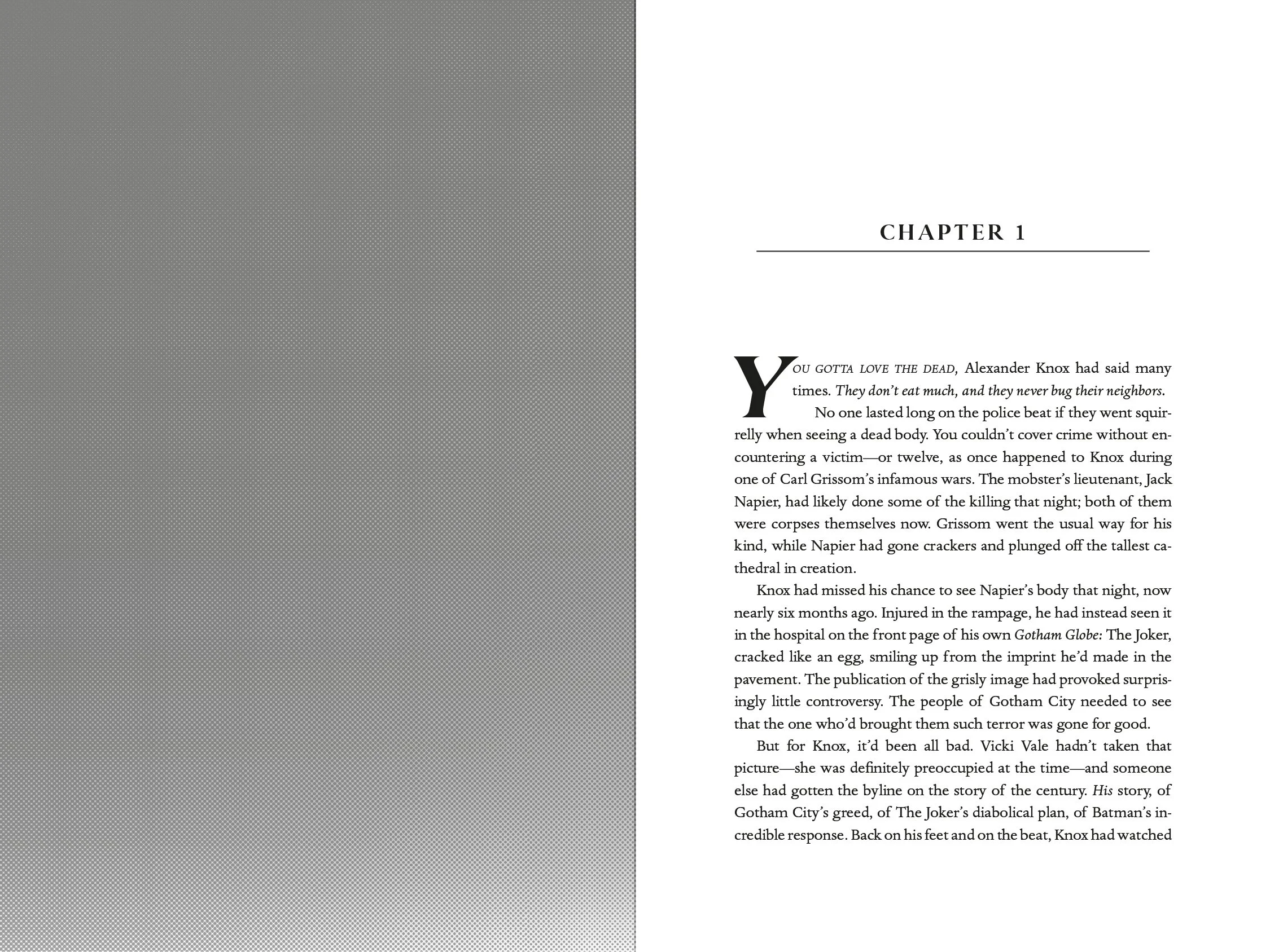  Main body text font applied: Dante.  