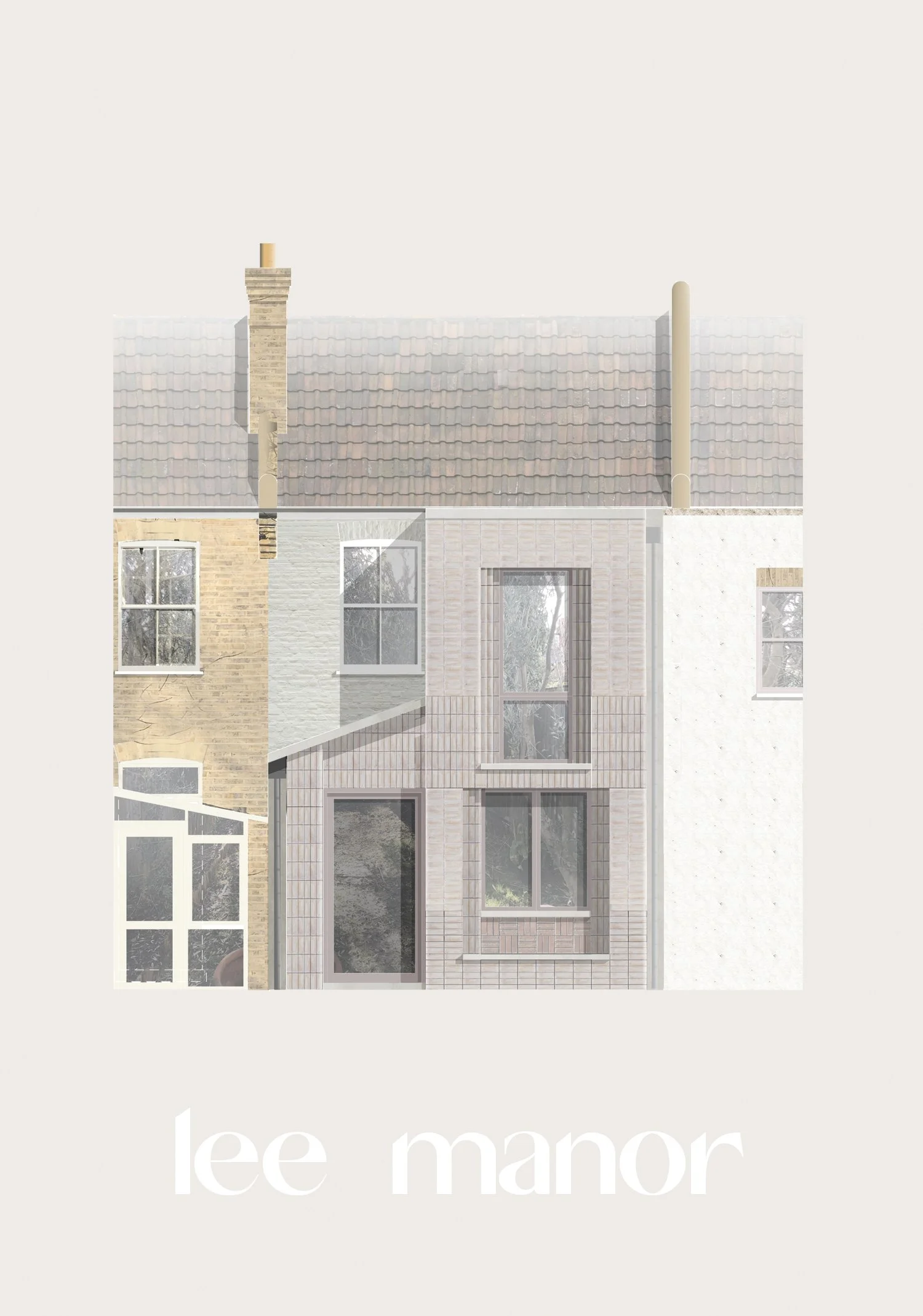 Concept for a reworked victorian terrace in the Lee Manor Conservation Area