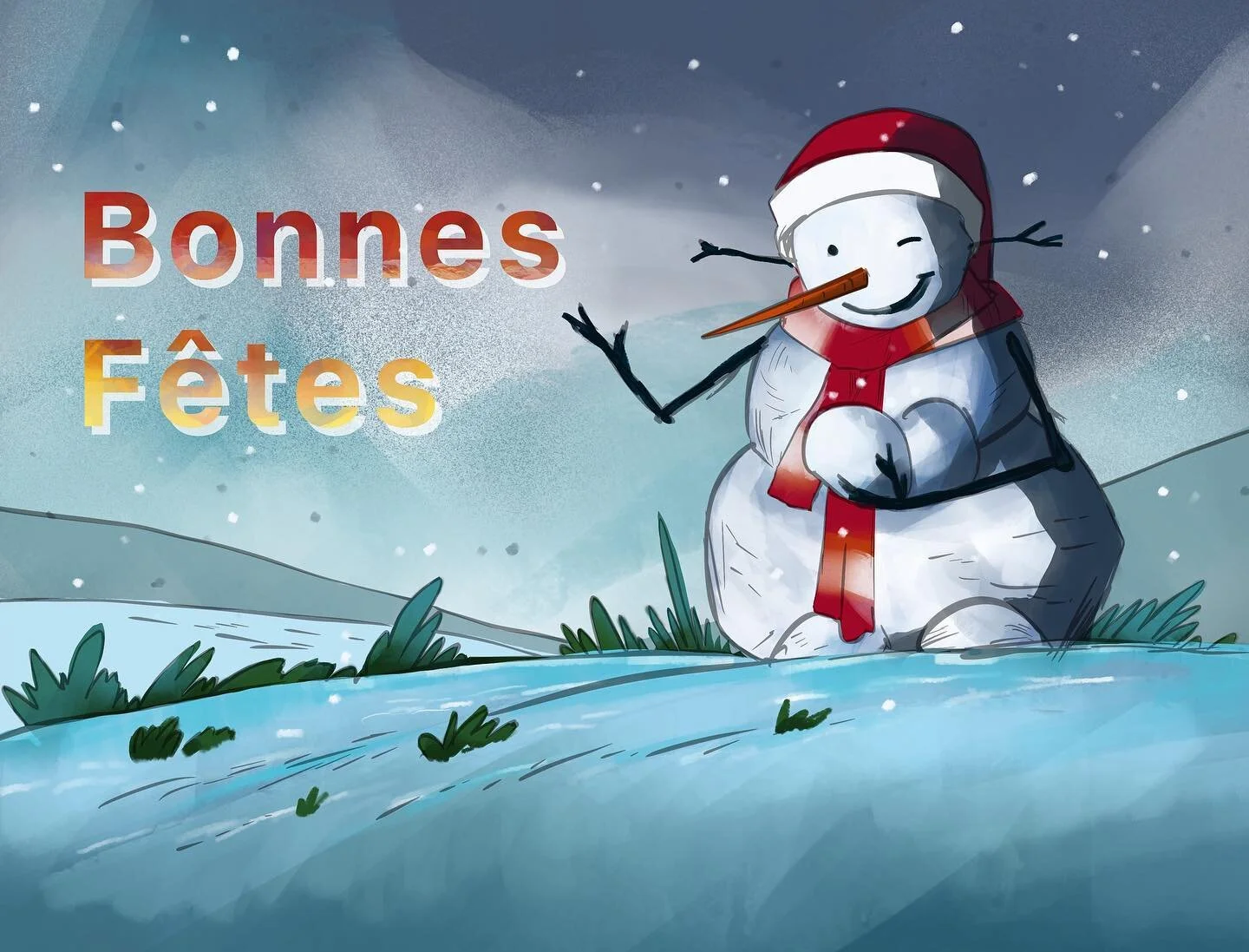 Joyeuses f&ecirc;tes. Pardon bonnes f&ecirc;tes. Que &ccedil;a soit de petites vacances ou de grandes vacances, seul.e ou en famille, je vous souhaite des tr&egrave;s bonne f&ecirc;tes. Ou que vous soyez sur terre et dans cet univers. A moins que vou