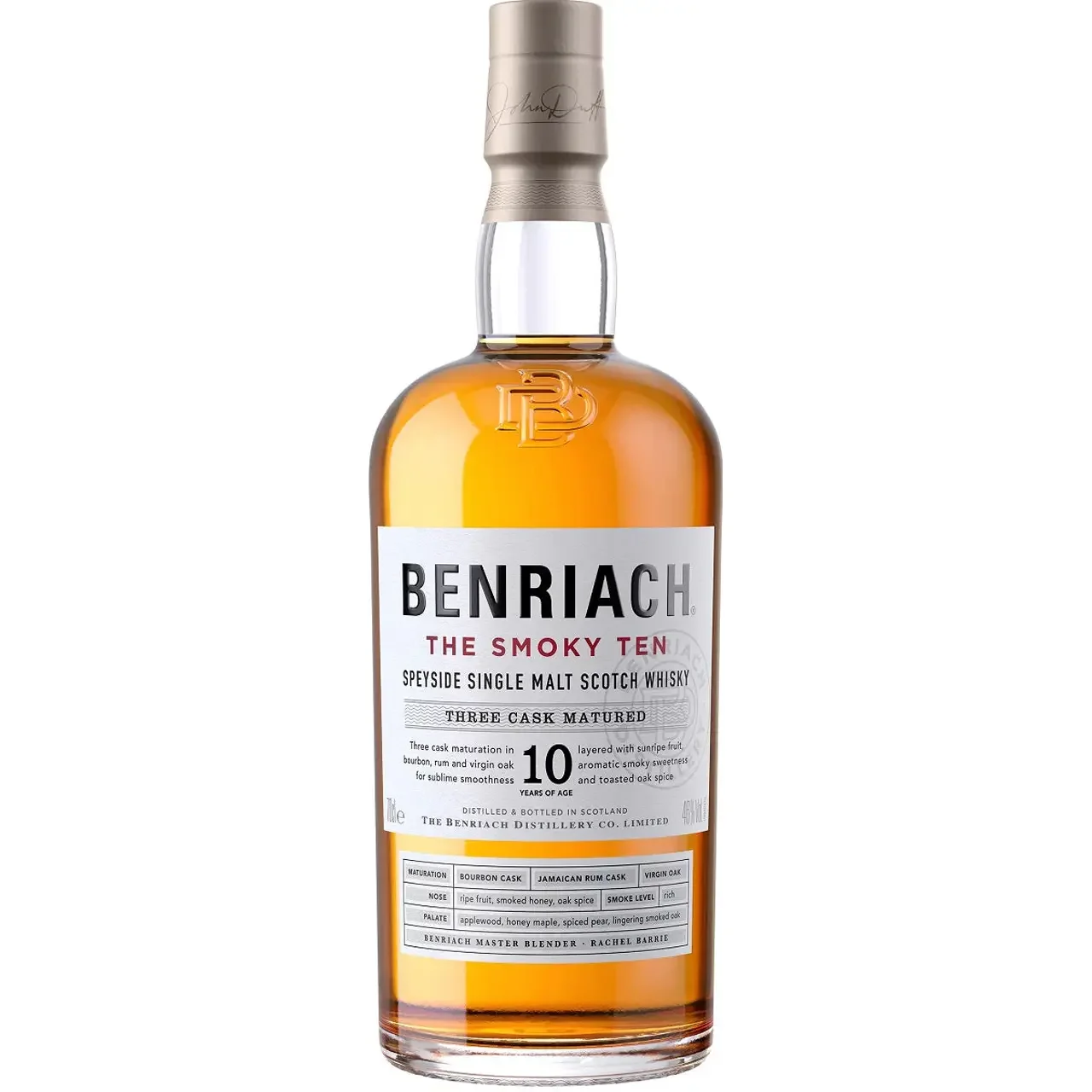 Benriach the smoky 10 Year Old Whisky 70CL
