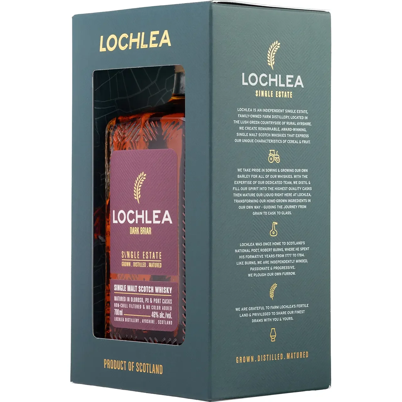 Lochlea Dark Briar Whisky 70CL