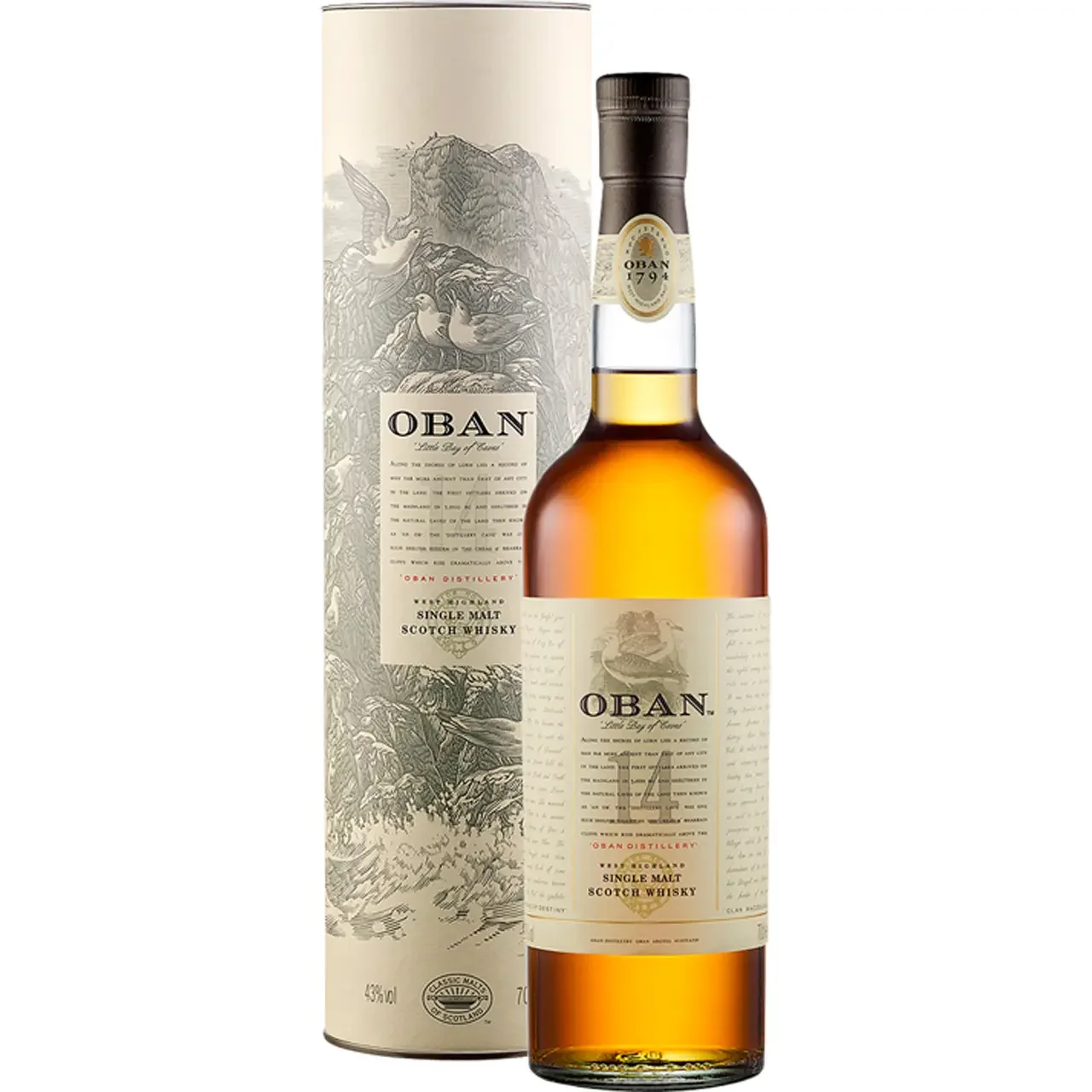 Oban 14 Year Old Whisky 70CL