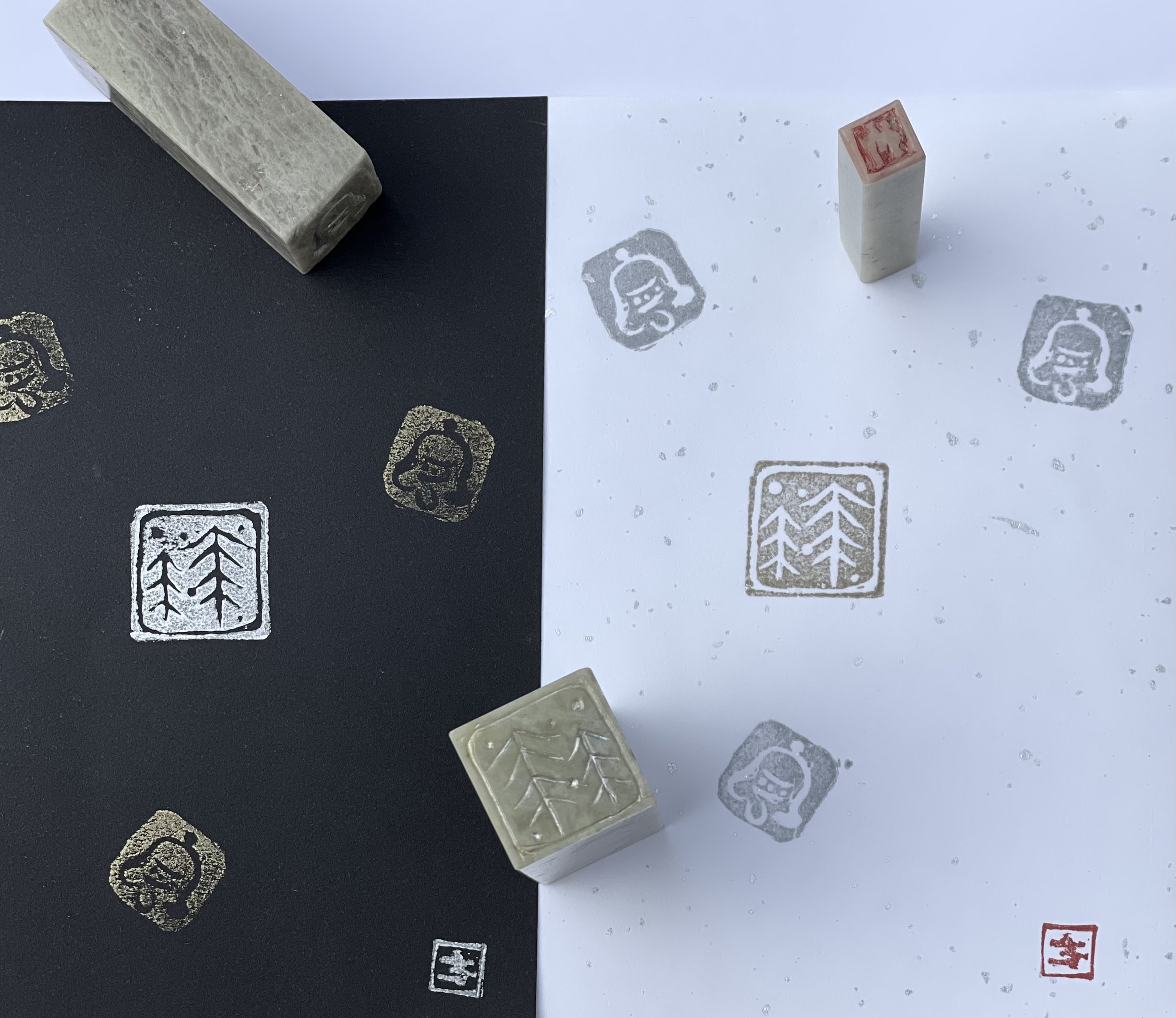 Christmas Japanese Tenkoku Stone Carving Workshop with Nao Fukumoto 