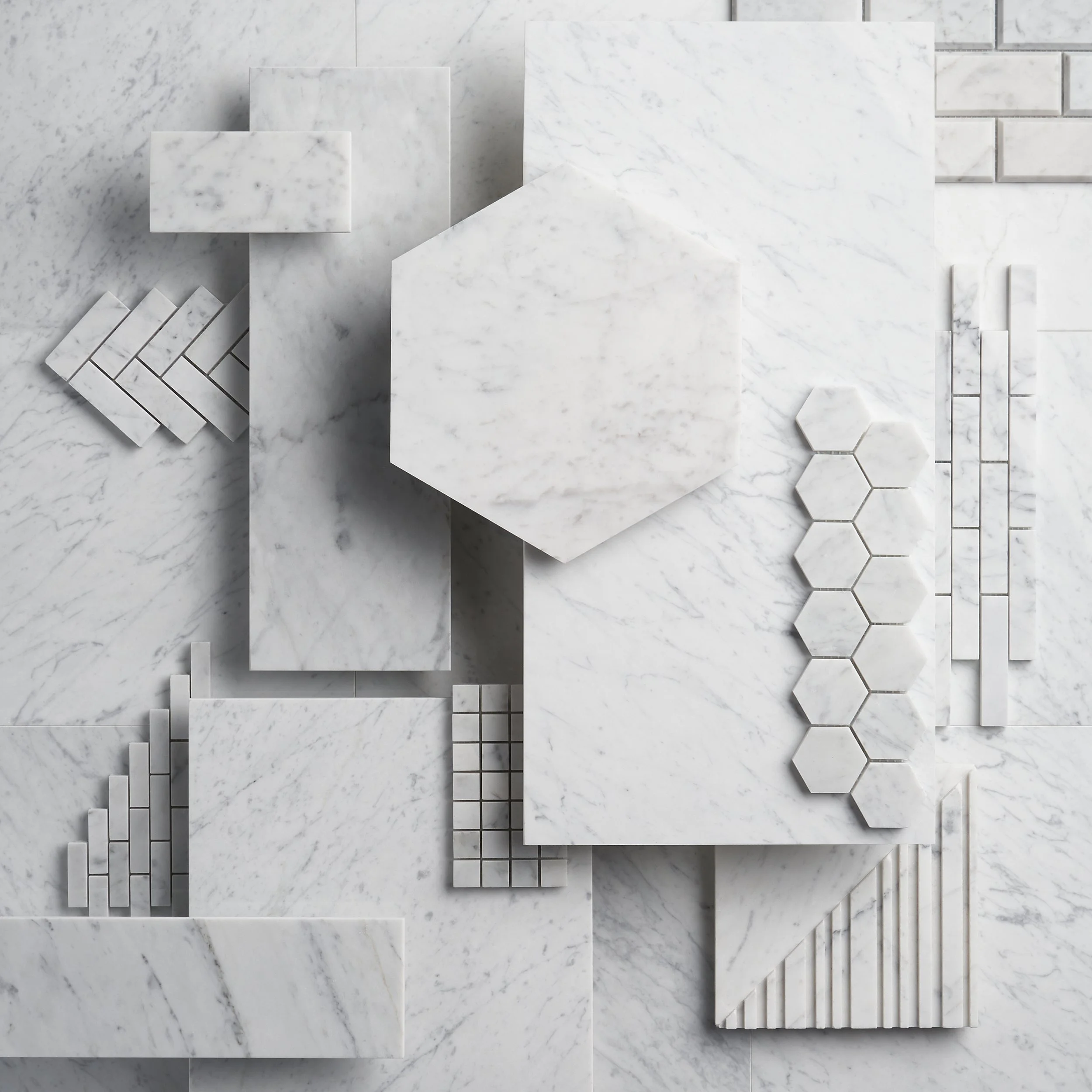  “Carrara” Collection moodboard 