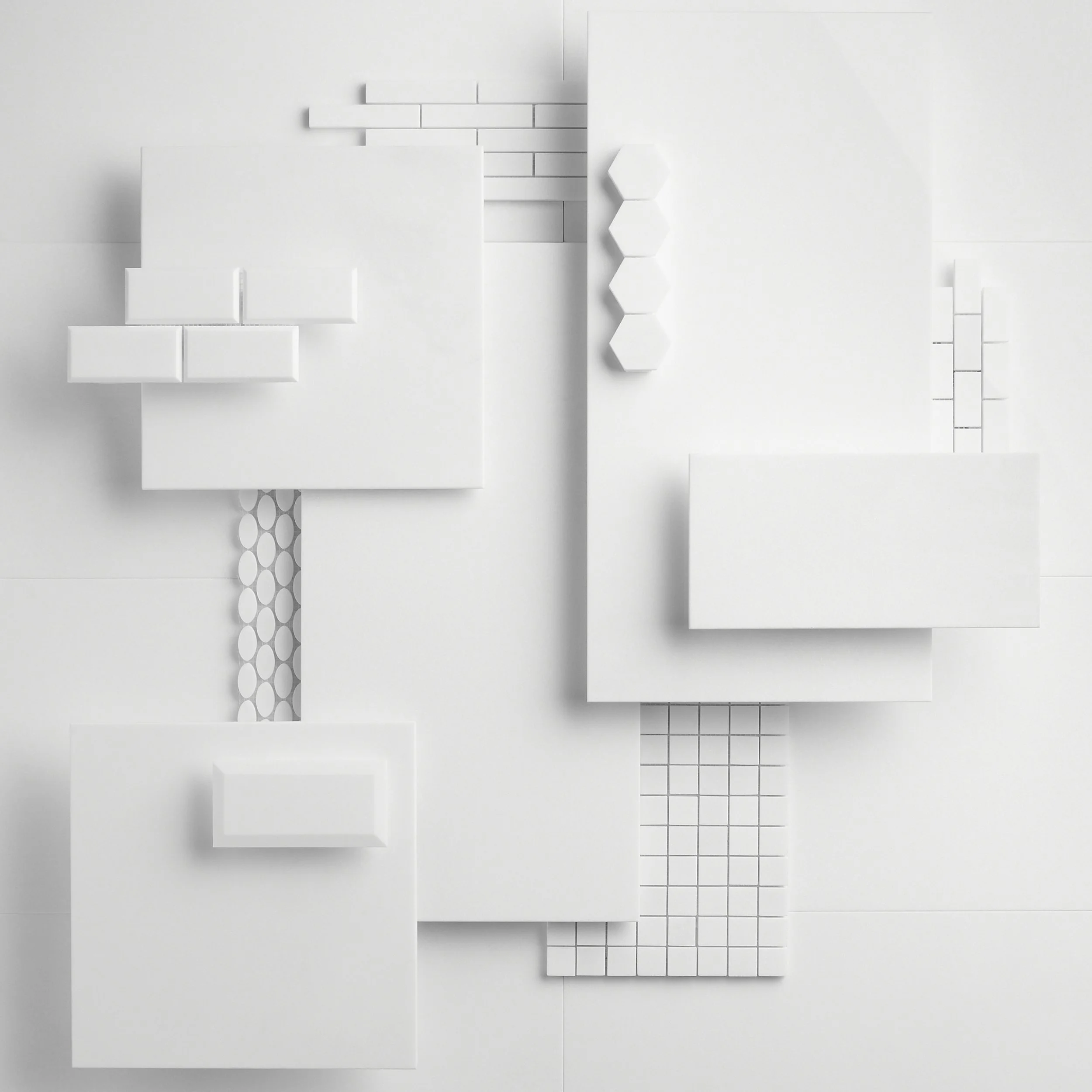  “White Thassos” Collection moodboard 