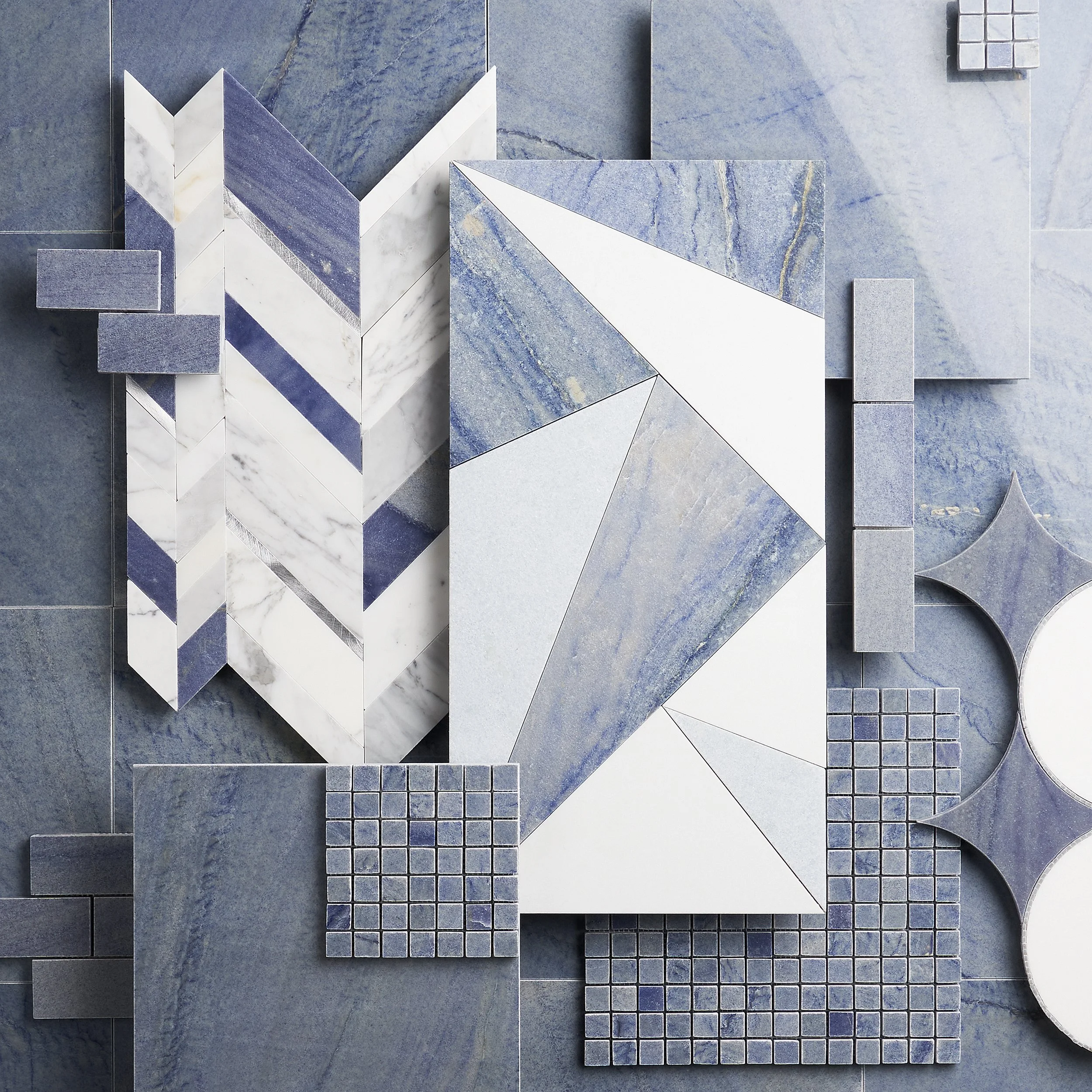  “Blue Macuba” Collection moodboard 