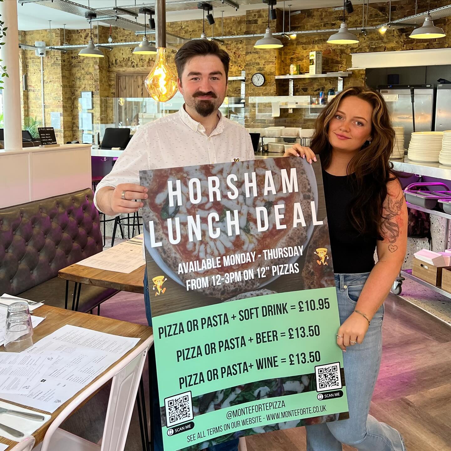 Lunch deals &amp; our new KIDS menu are both ready for this February HALF TERM 🤩🔥 swipe left to see more&hellip; 

The KIDS menu is available ALL DAY, EVERY DAY ❤️