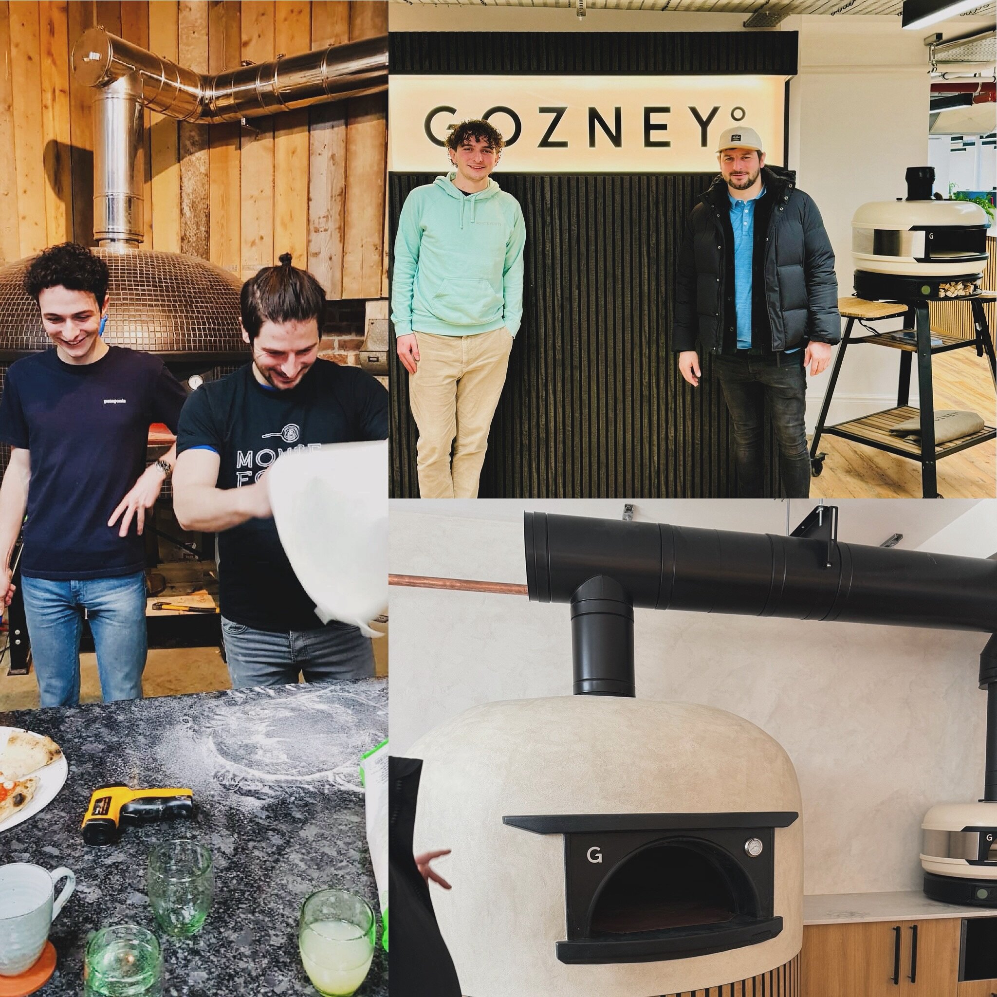 Today we went down to the new Gozney HQ in Bournemouth to select our two new ovens for our upcoming pizzeria and the launch of our exciting new events venture (top right)🔥

Reflecting on the journey from our humble beginnings five years ago, when Pa