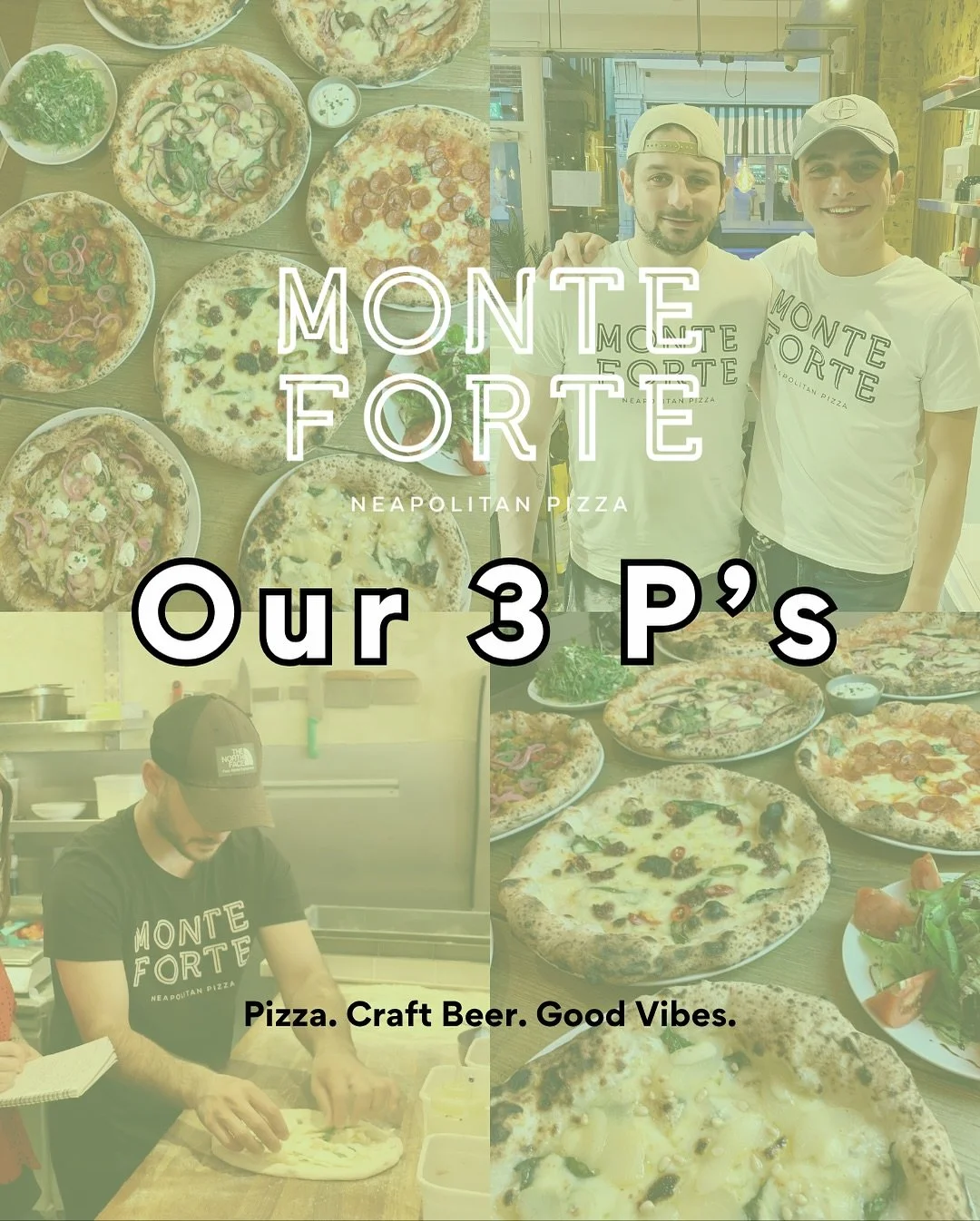 Monte Forte has always been about so much more than just food&hellip;

🍕 PIZZA - Fresh dough, proper ingredients, fired up just right. Simple, delicious, no nonsense. 

🔥 PASSION - This is what binds it all together and brings it to life. You can s