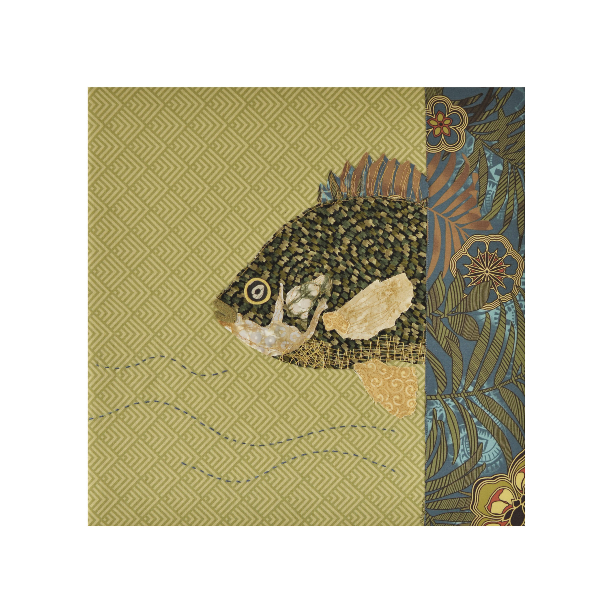 Floral Fish-Fine Art Print