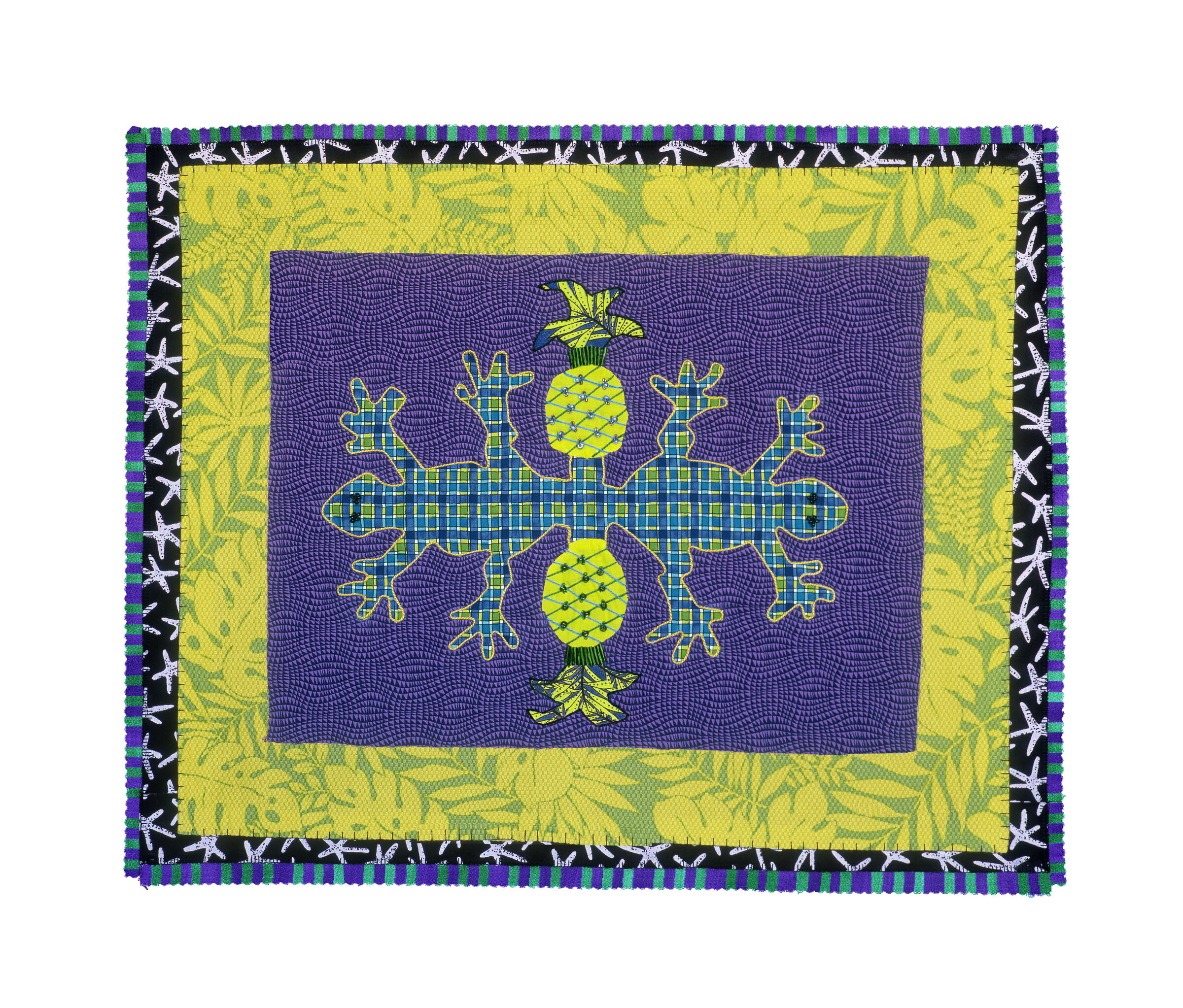 Lazy Lizards-Framed Art Print