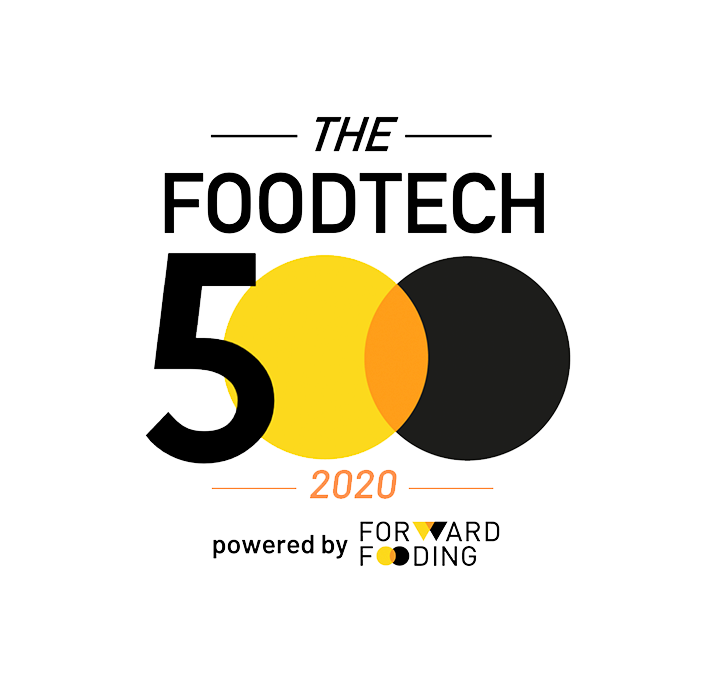 FoodTech50 2020 award