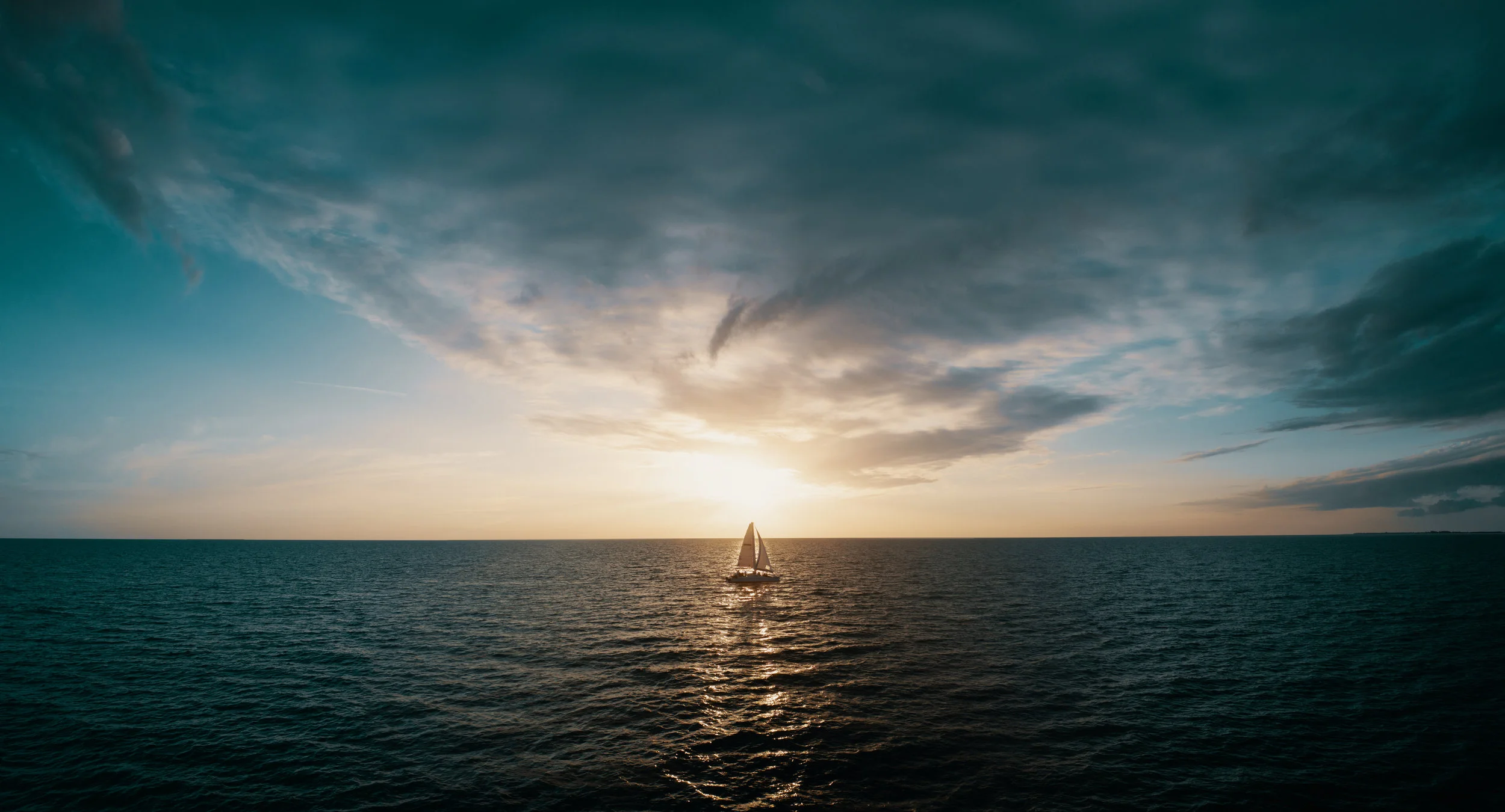 God Guides a Moving Ship