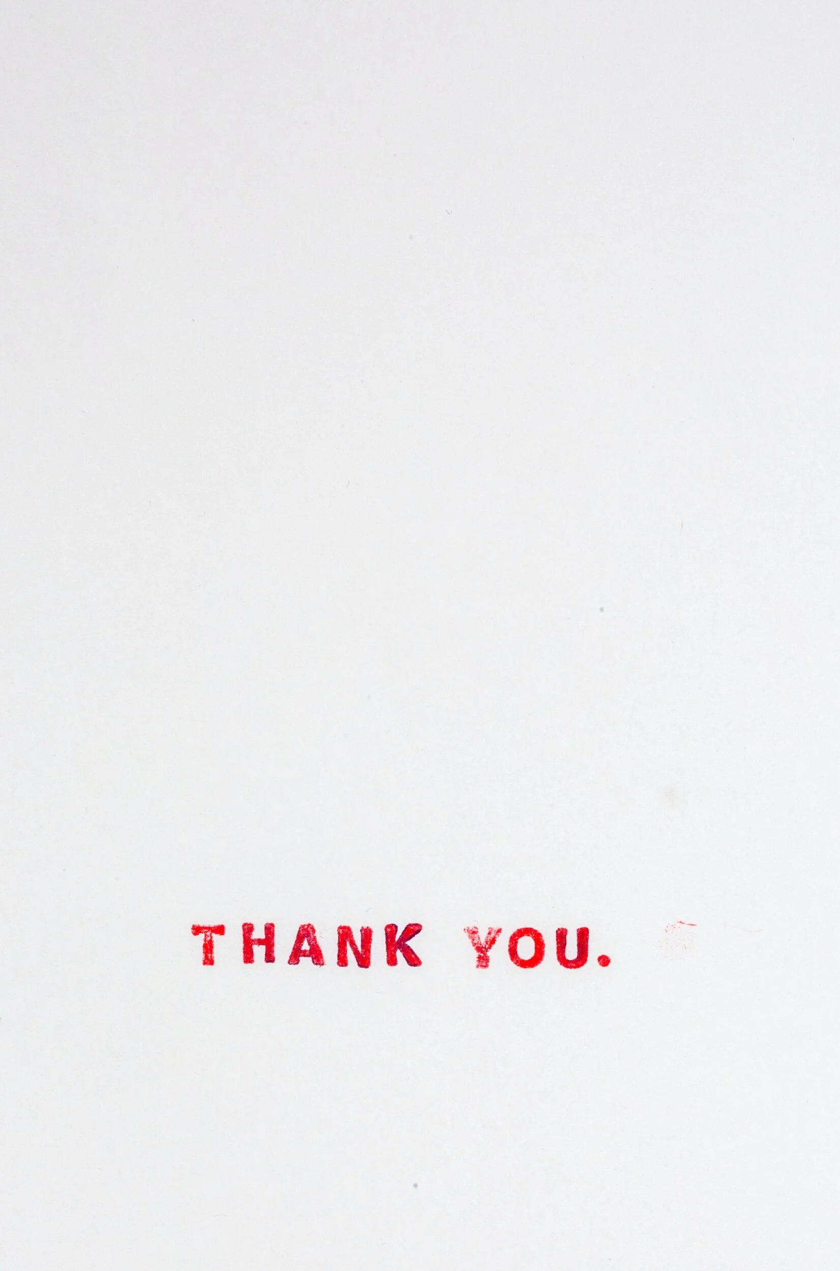 Say Thank You First