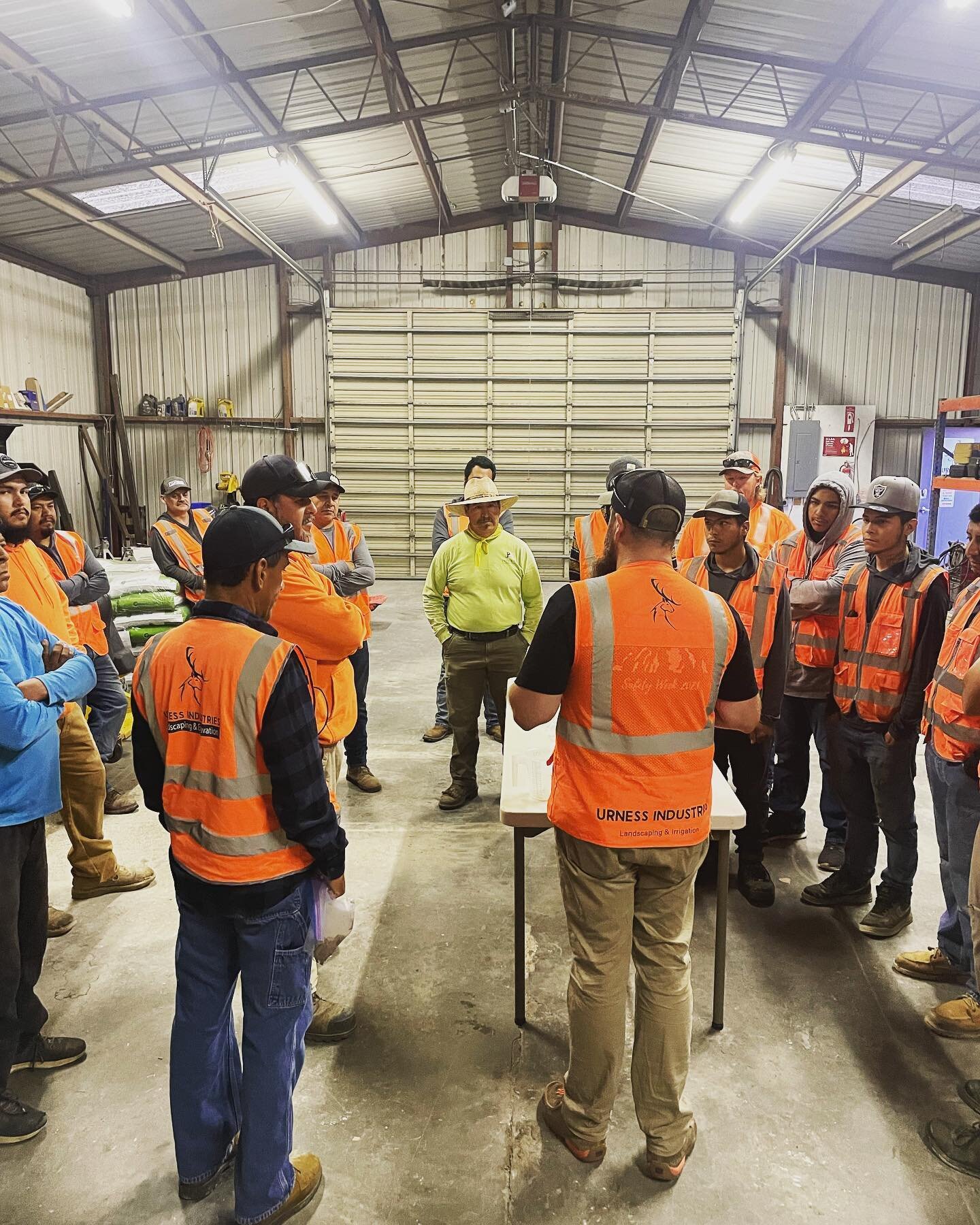 Safety week in full effect here! We truly take safety seriously here at Urness. Preventing injury is a top priority and every year, we gather for a week in the mornings to refresh everyone&rsquo;s understanding and implementation of safety procedures