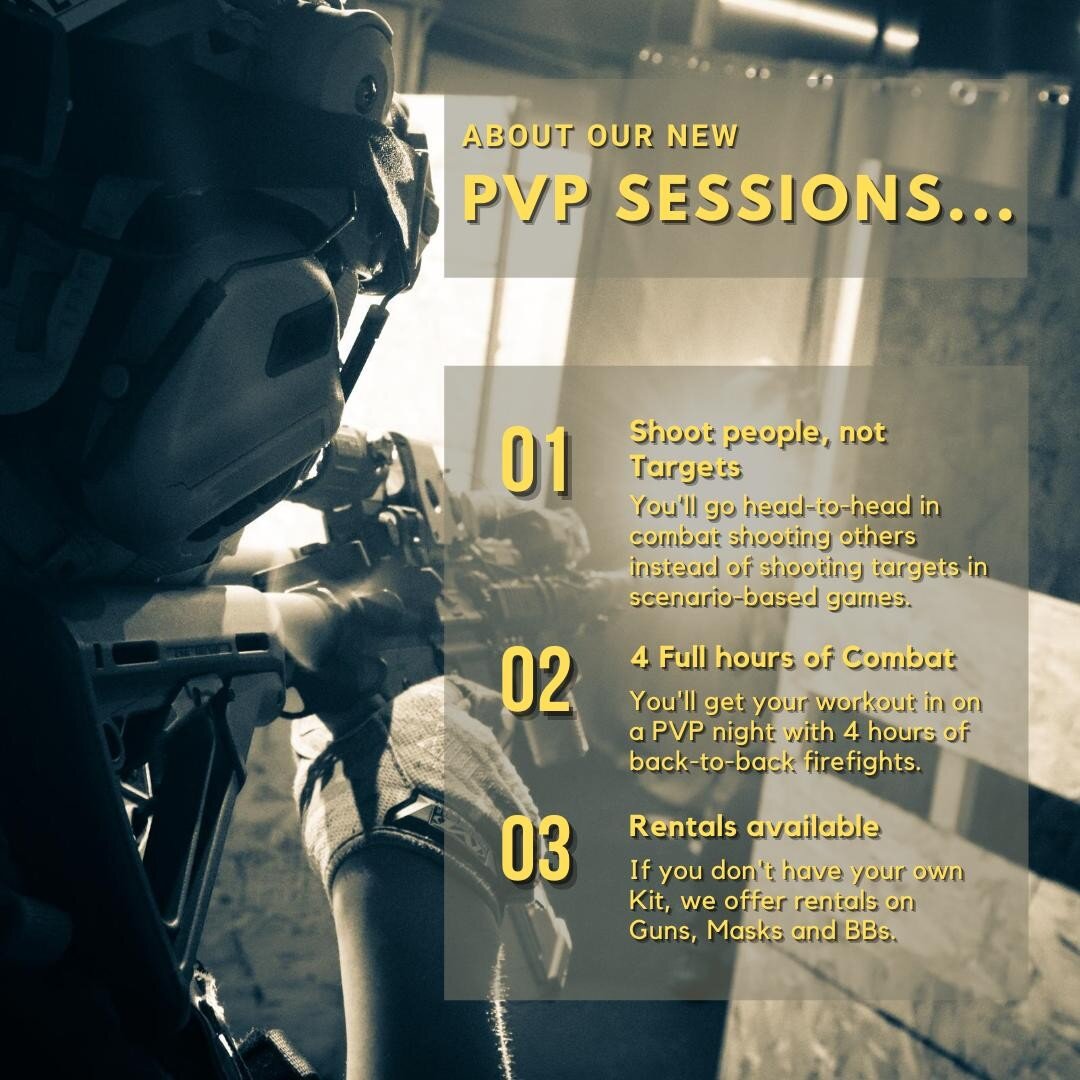 🔎 PVP or &quot;Player vs. Player&quot; is a new combat experience that we've recently included in what we offer at Pew Pew. For those who might be unfamiliar, we've put together a simple list so that you might get the difference between our Target s