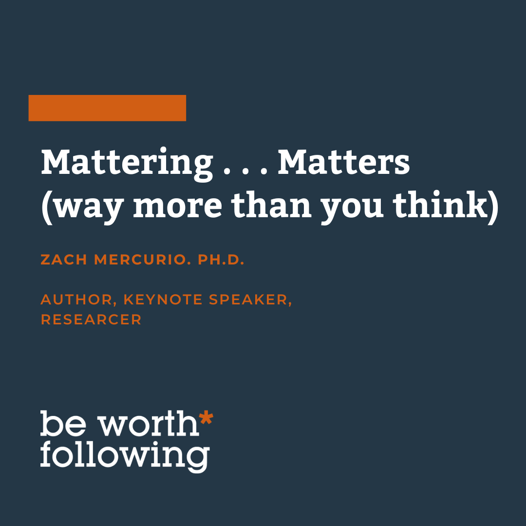 Zach Mercurio, Ph.D.