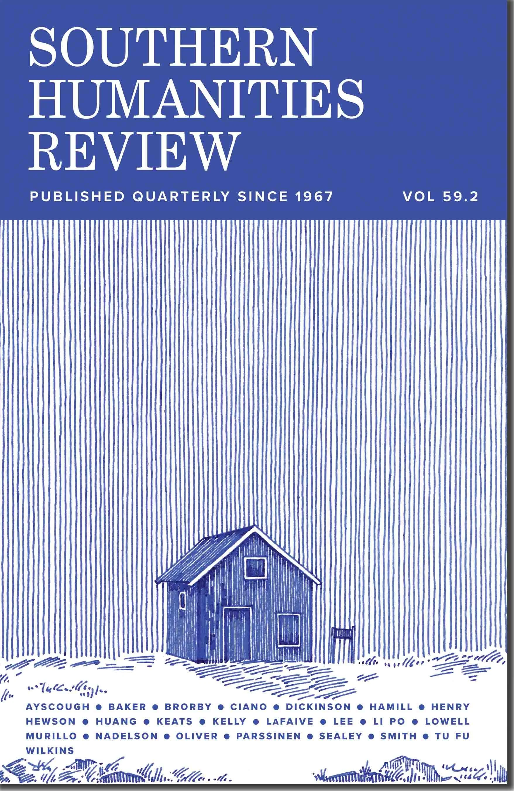 “Reach out your hand…” [CNF] published in Southern Humanities Review 