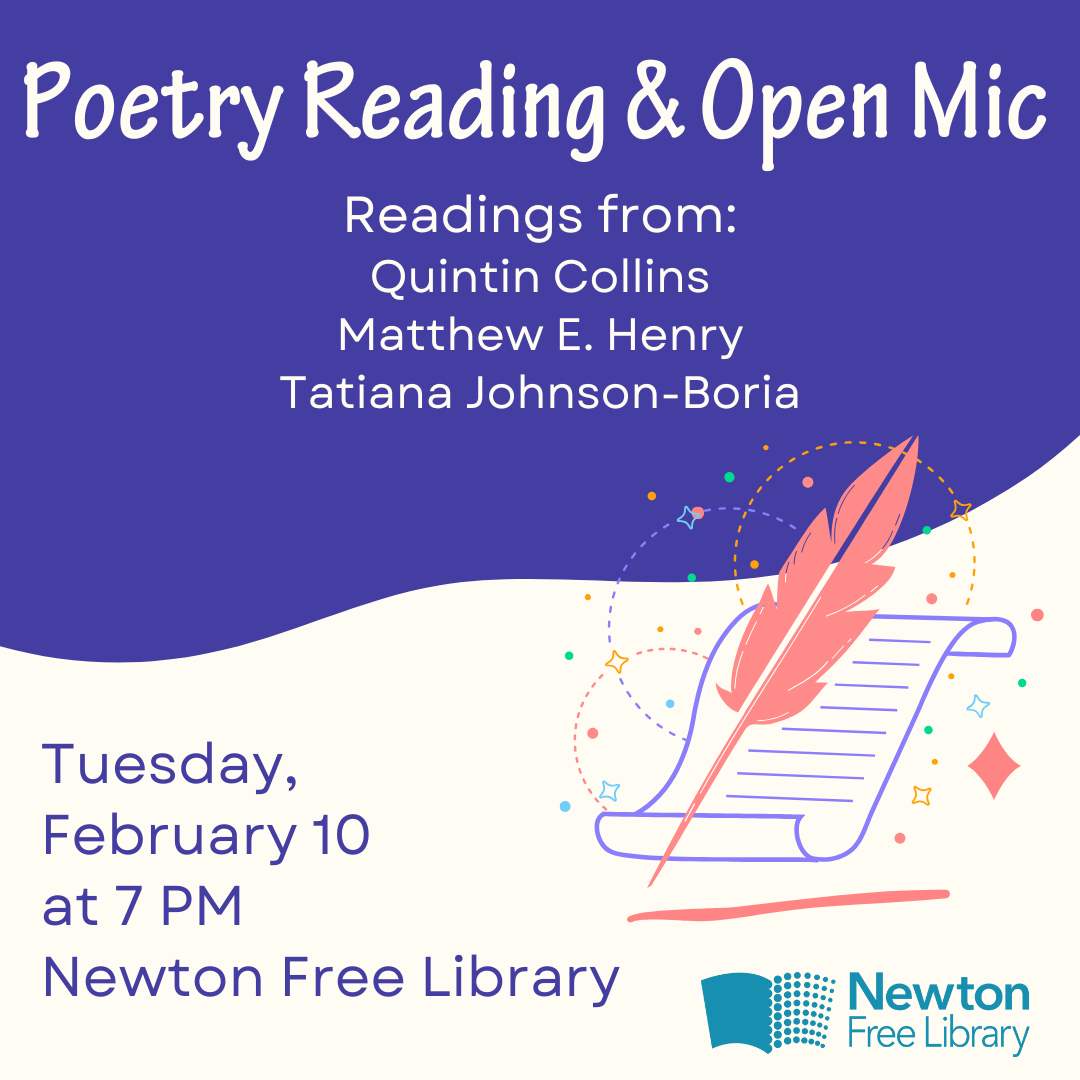 Poetry Series at the Newton Free Library